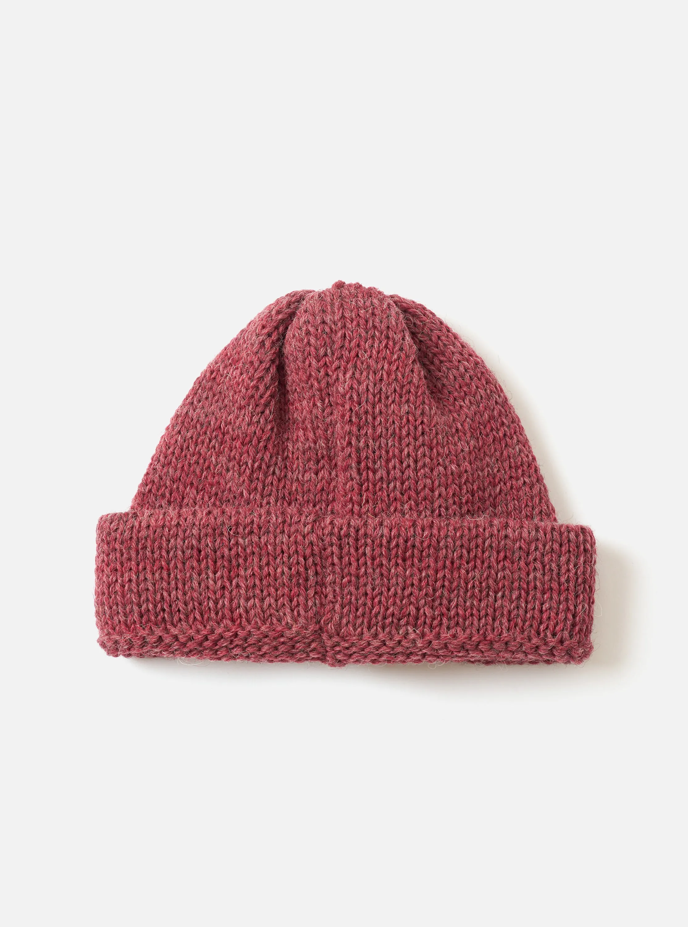 Burgundy British Wool Short Watch Cap sold by Universal Works product image thumbnail 2