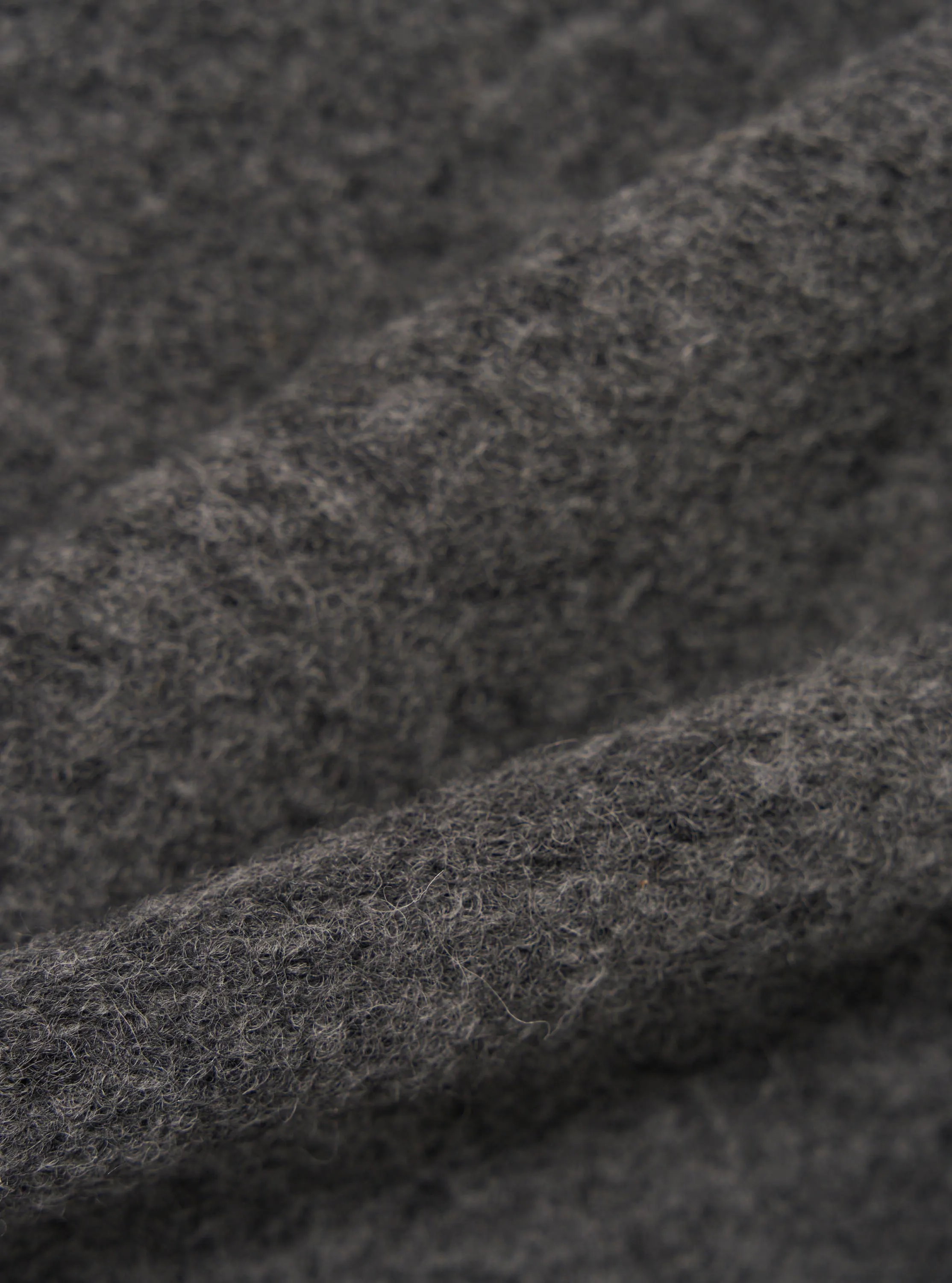 Grey Marl Wool Fleece Zip Waistcoat sold by Universal Works product image thumbnail 4