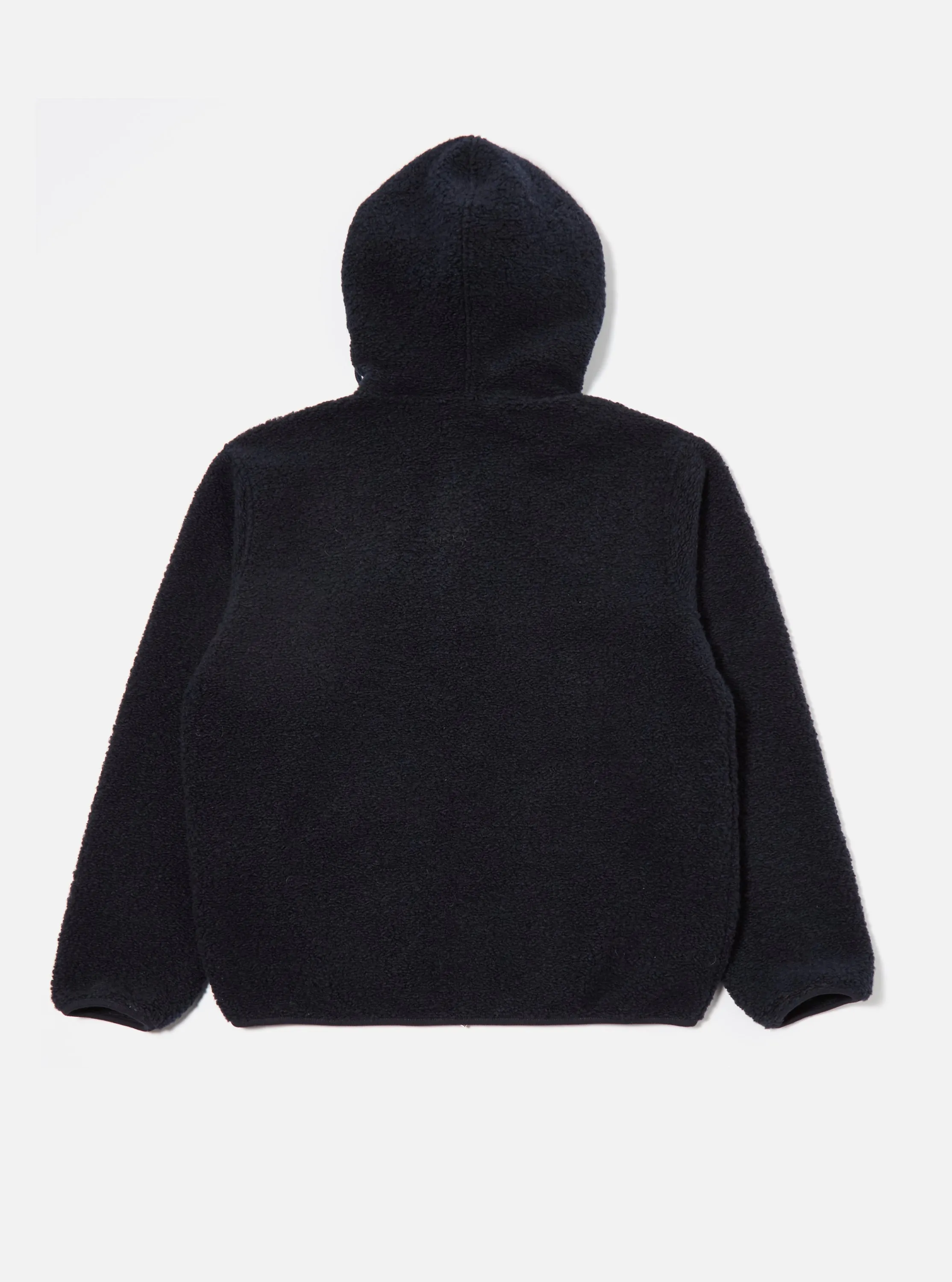 Navy Alvar Fleece Travel Hoodie sold by Universal Works product image thumbnail 3