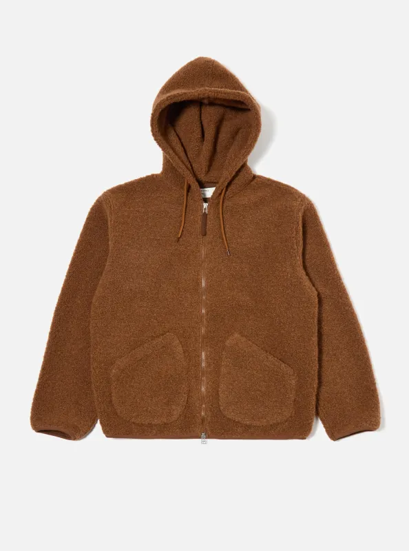 Cumin Alvar Fleece Travel Hoodie sold by Universal Works