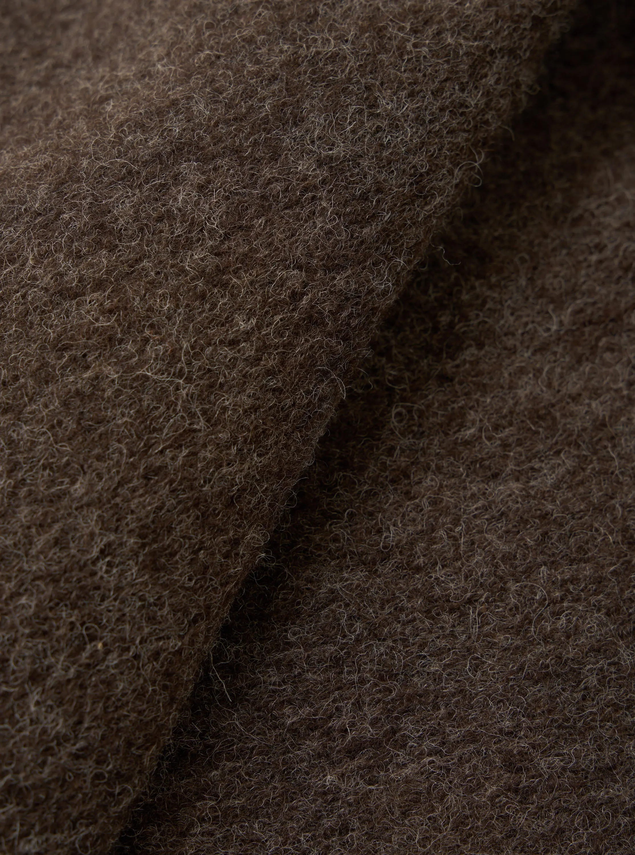 Brown Wool Fleece Cardigan sold by Universal Works product image thumbnail 2