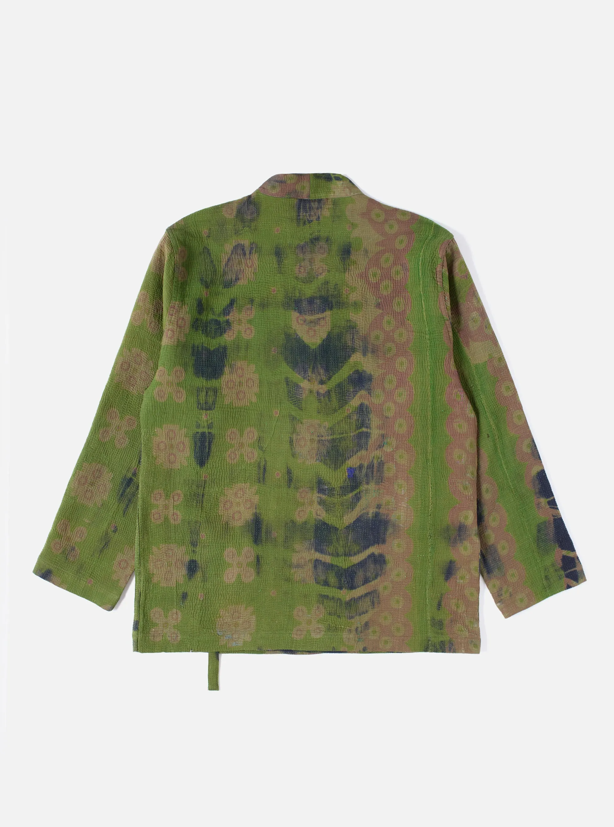 Green Tie Dye #4 Kantha Kyoto Work Jacket - Large sold by Universal Works product image thumbnail 2