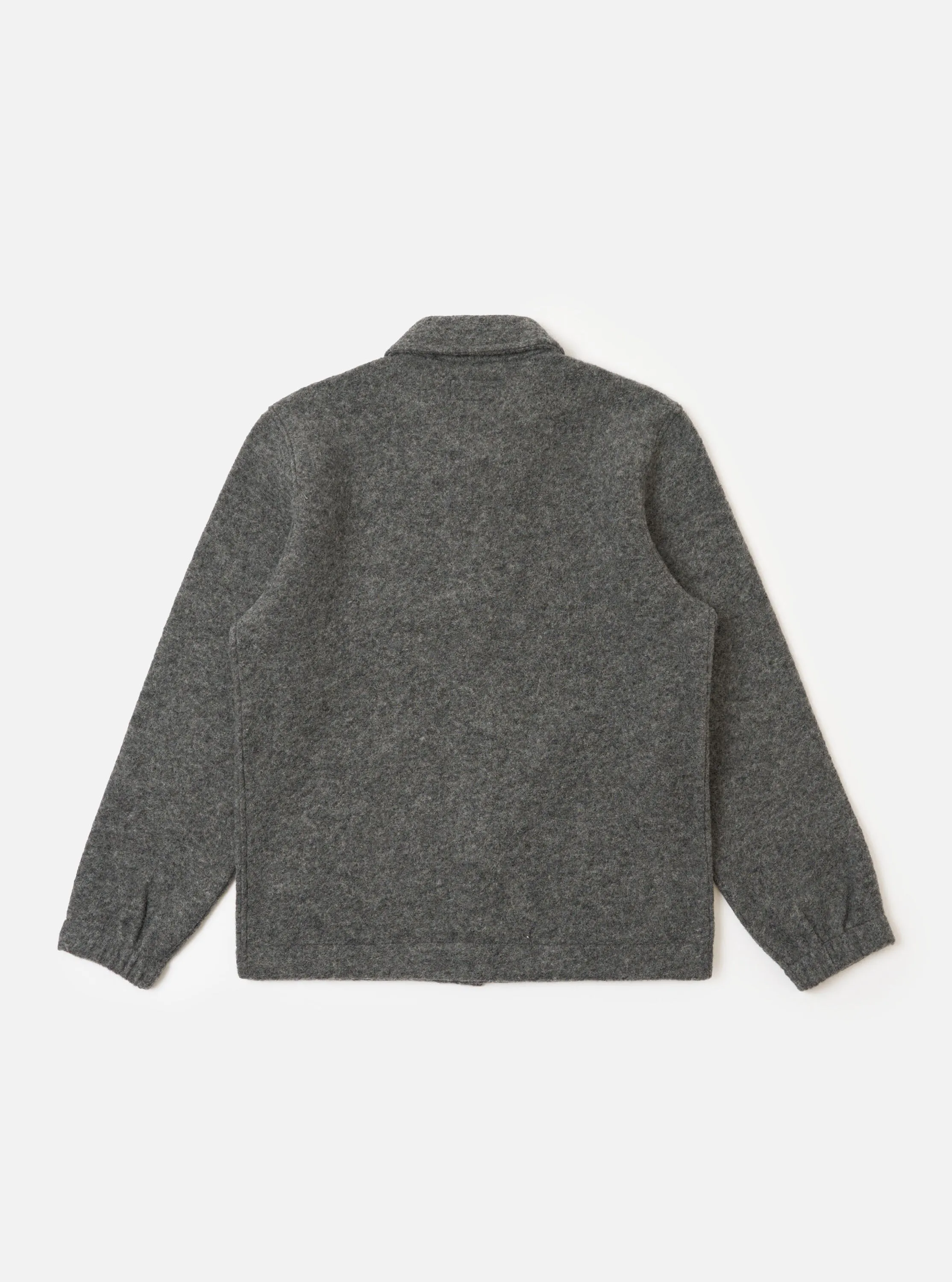 Grey Marl Wool Fleece Rams Jacket sold by Universal Works product image thumbnail 5