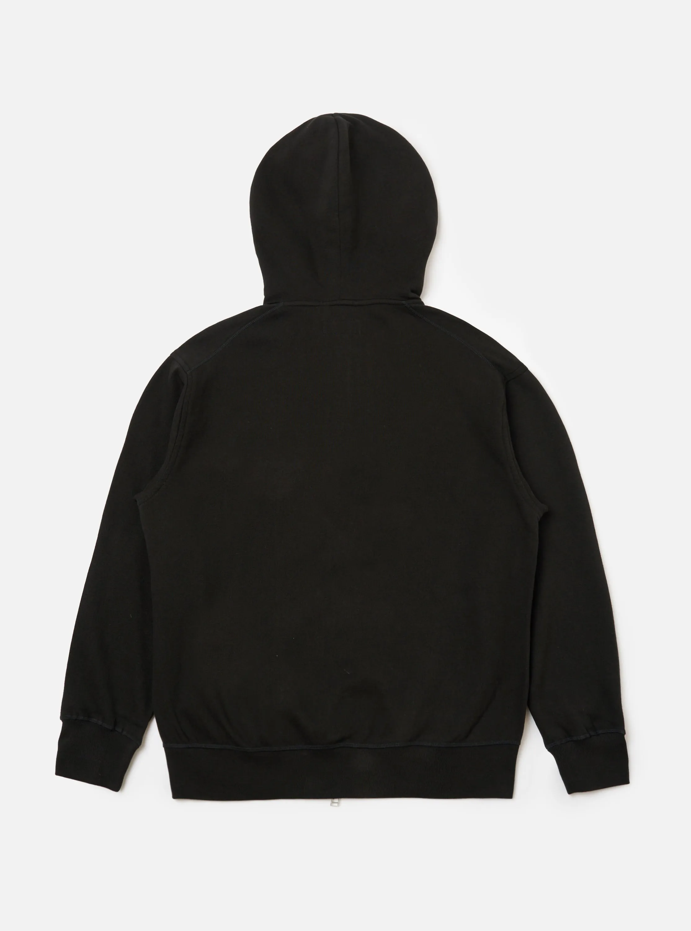 Black Brush Back Sweat New York Hoody sold by Universal Works product image thumbnail 5