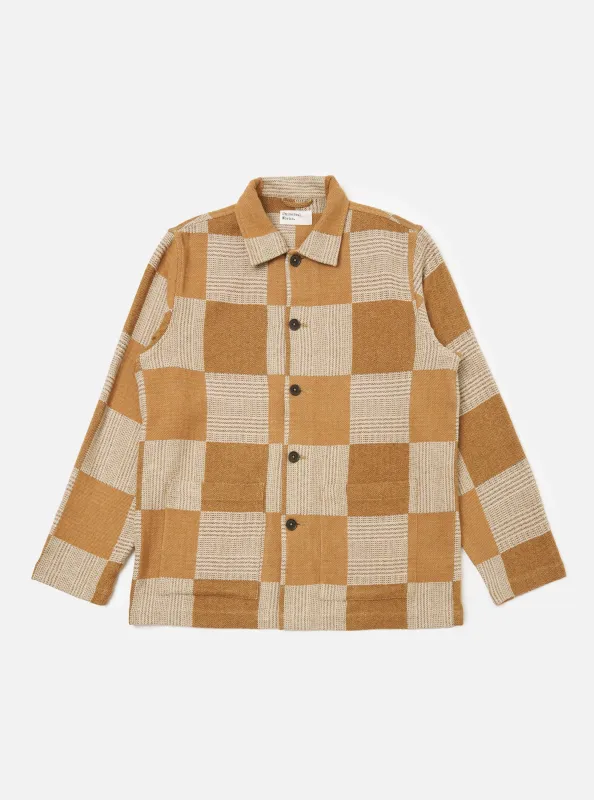 Sand Japanese Patchwork Easy Jacket sold by Universal Works