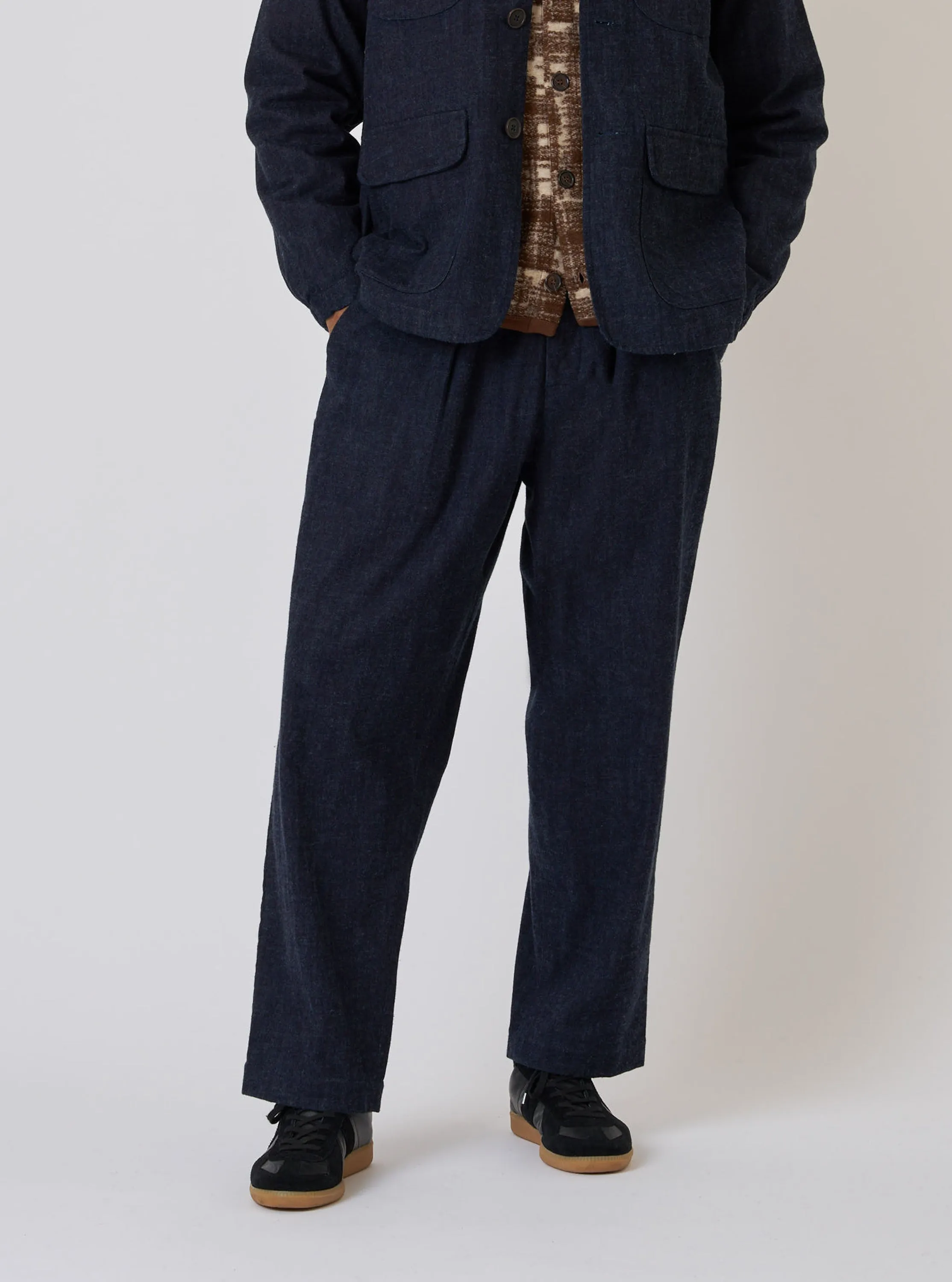 Indigo Brushed Denim Oxford Pant sold by Universal Works product image thumbnail 2