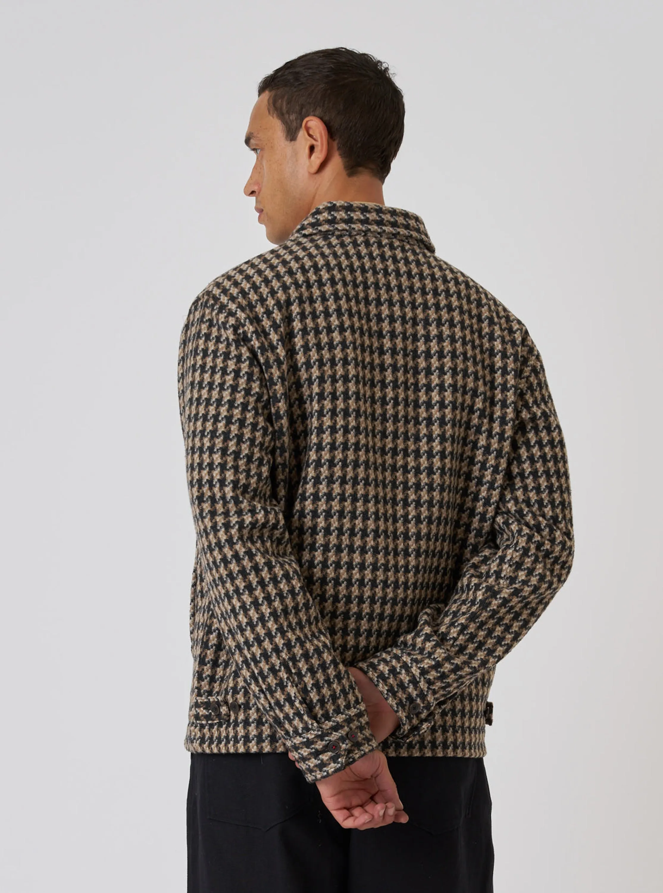 Sand Cortina Tweed Windcheater sold by Universal Works product image thumbnail 3