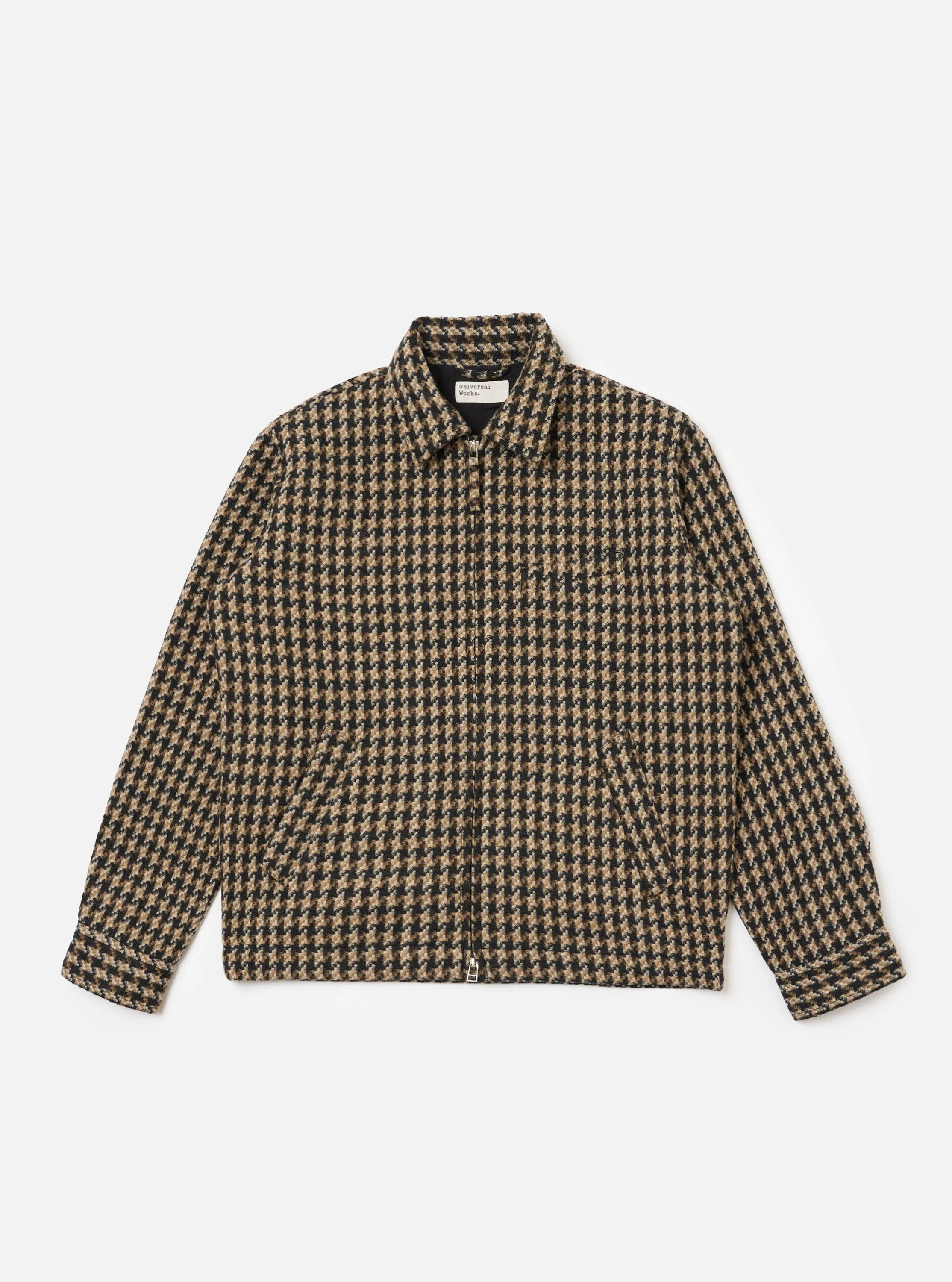Sand Cortina Tweed Windcheater sold by Universal Works