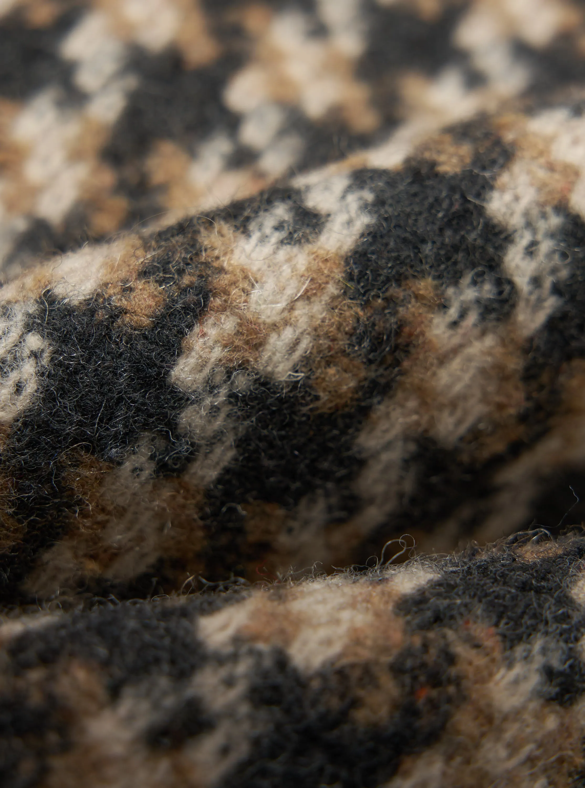 Sand Cortina Tweed Long Swing Coat sold by Universal Works product image thumbnail 4