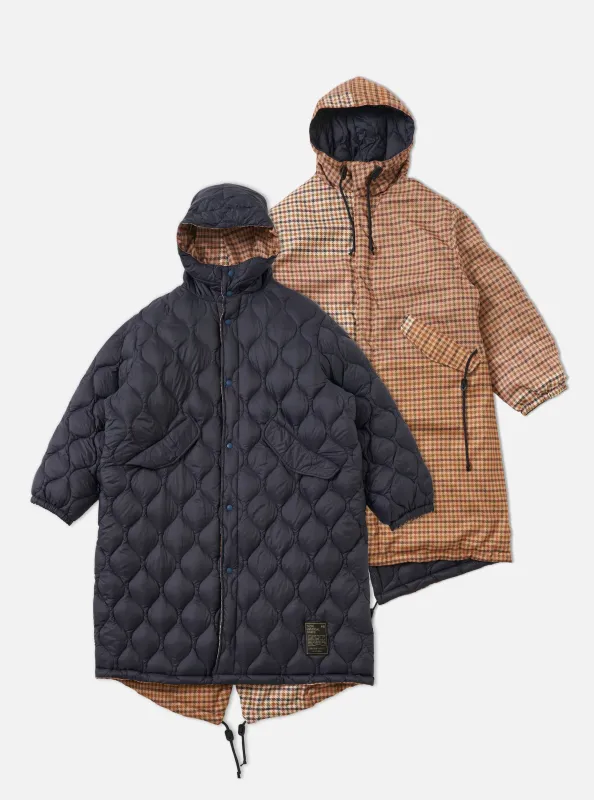 TAION x Universal Works Reversible Dark Navy Military Line Parka sold by Universal Works