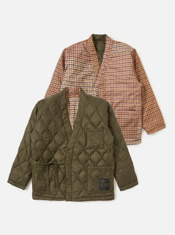 TAION x Universal Works Reversible Dark Olive Military Line Kyoto Work Jacket sold by Universal Works