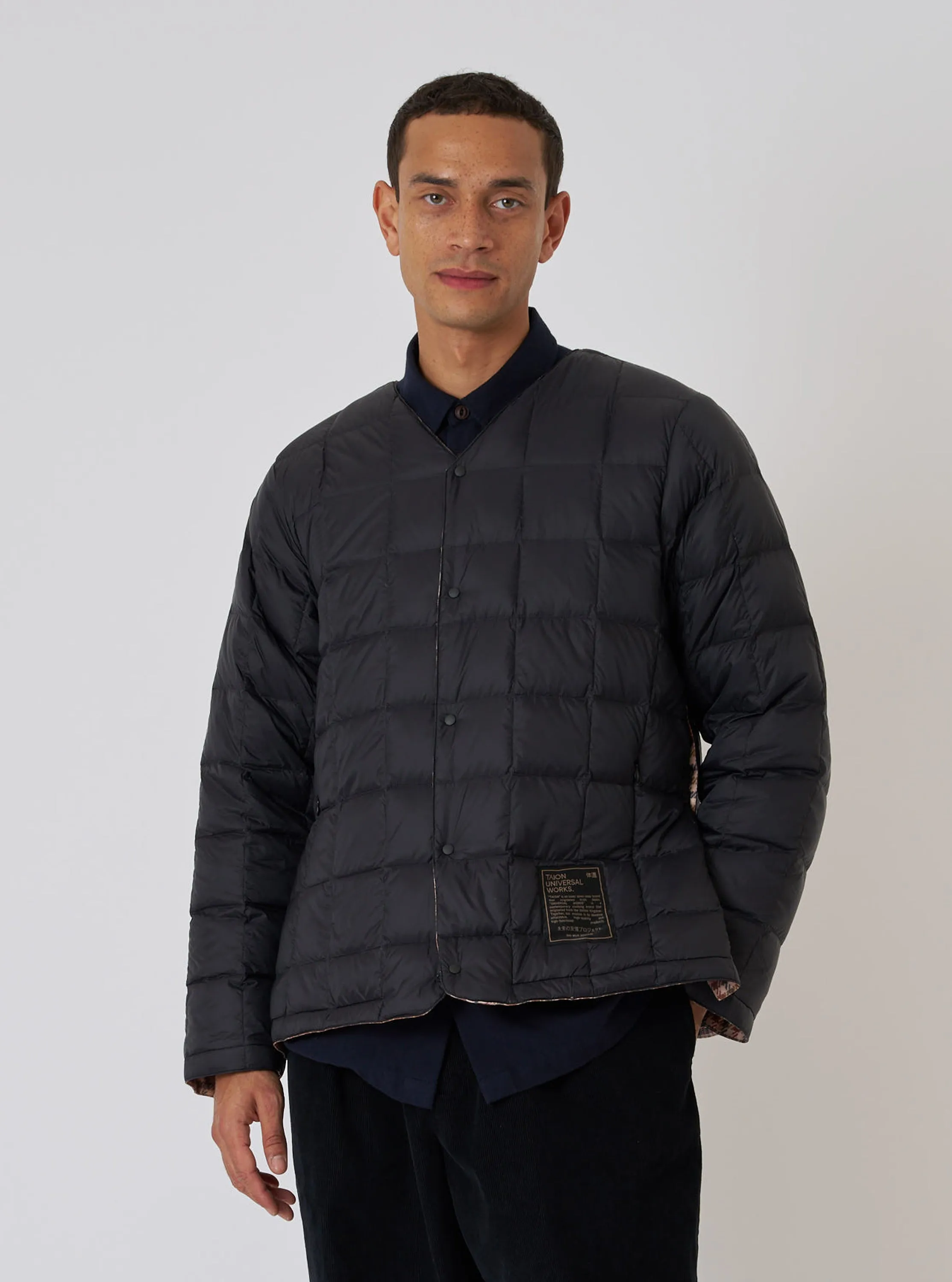 TAION x Universal Works Reversible Black Military Line Liner Jacket sold by Universal Works product image thumbnail 2