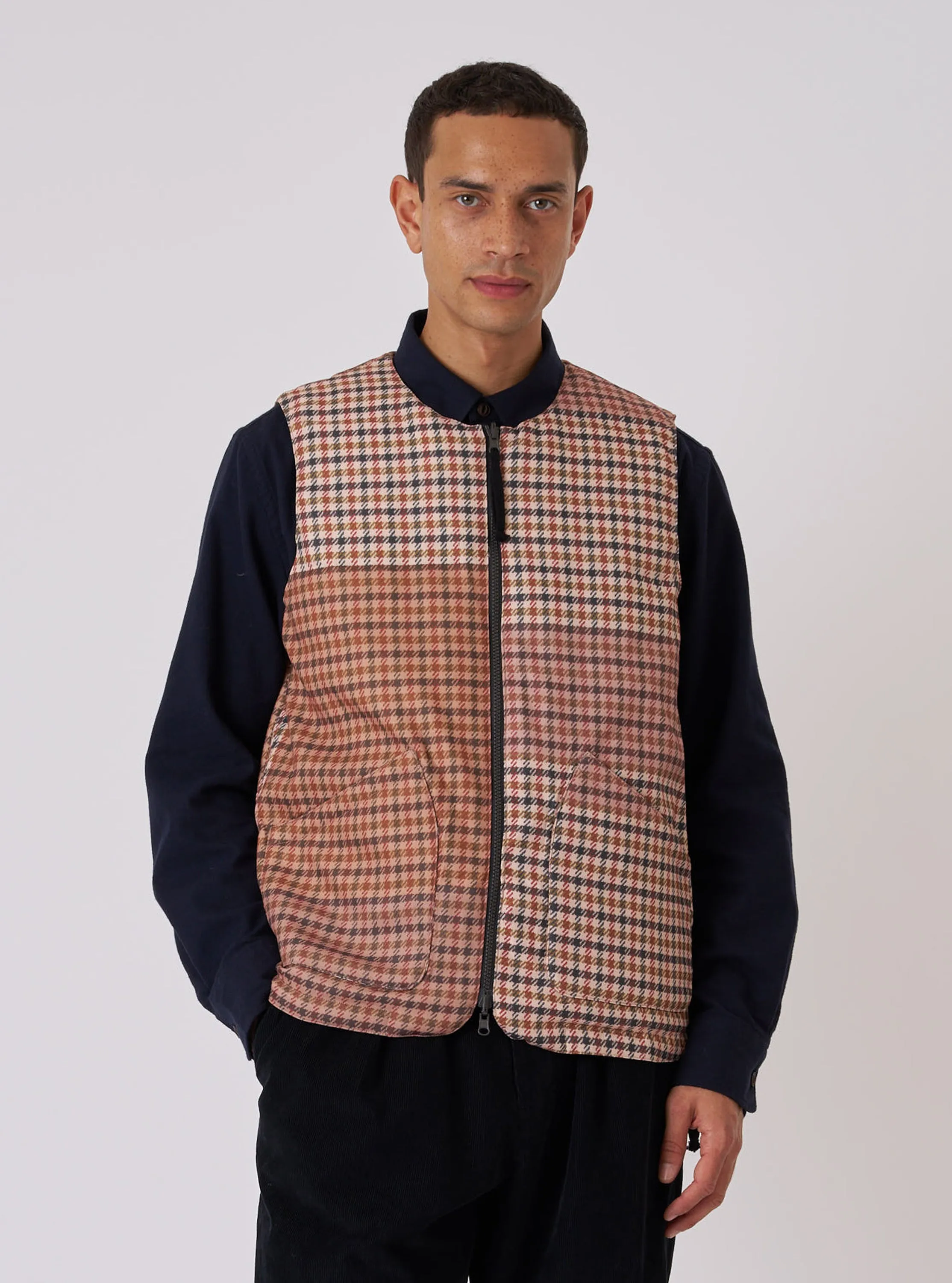 TAION x Universal Works Reversible Black Military Line Vest sold by Universal Works product image thumbnail 4