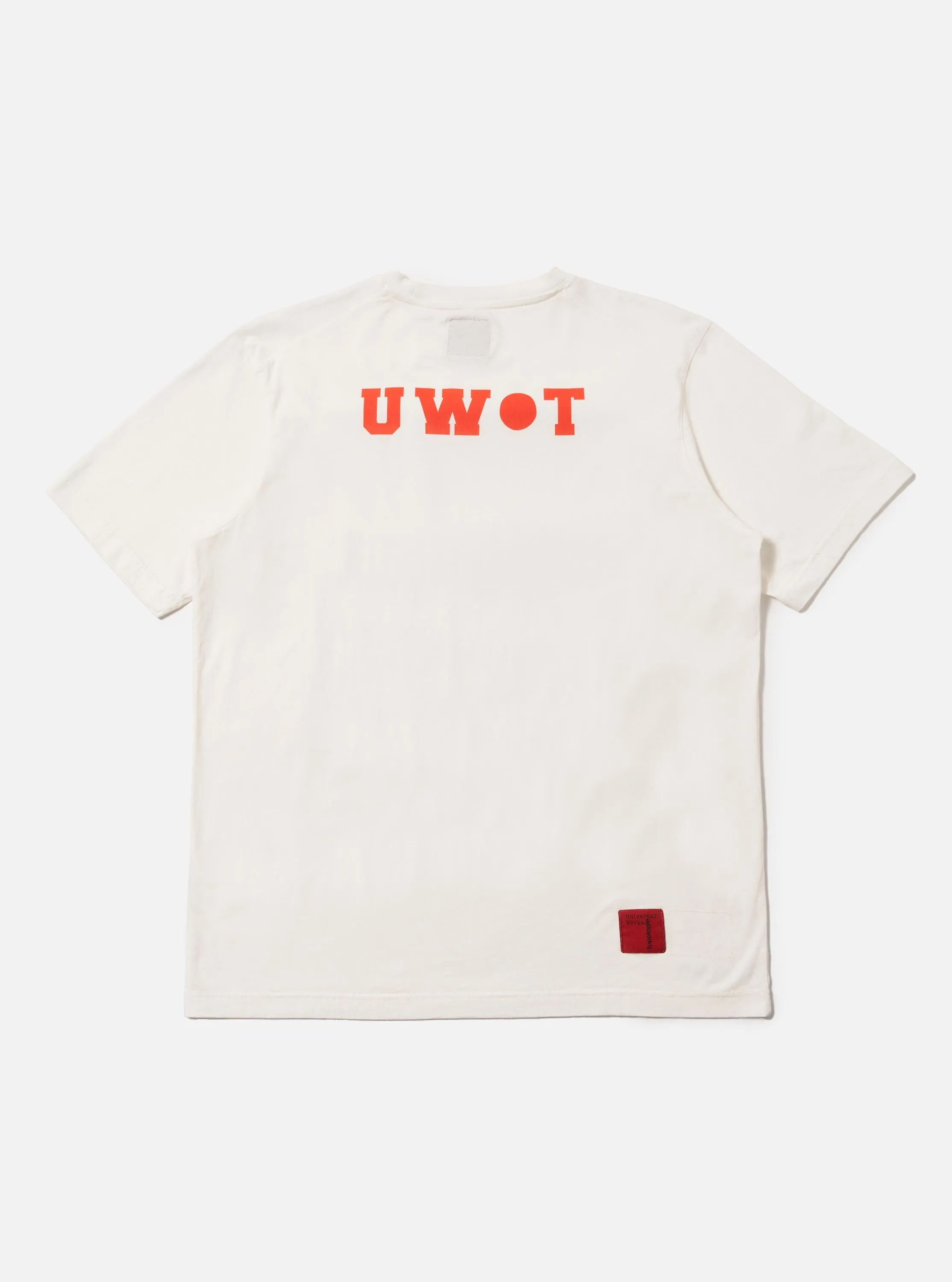 Topologie x Universal Works Ecru Organic Jersey Climb Print Tee sold by Universal Works product image thumbnail 5