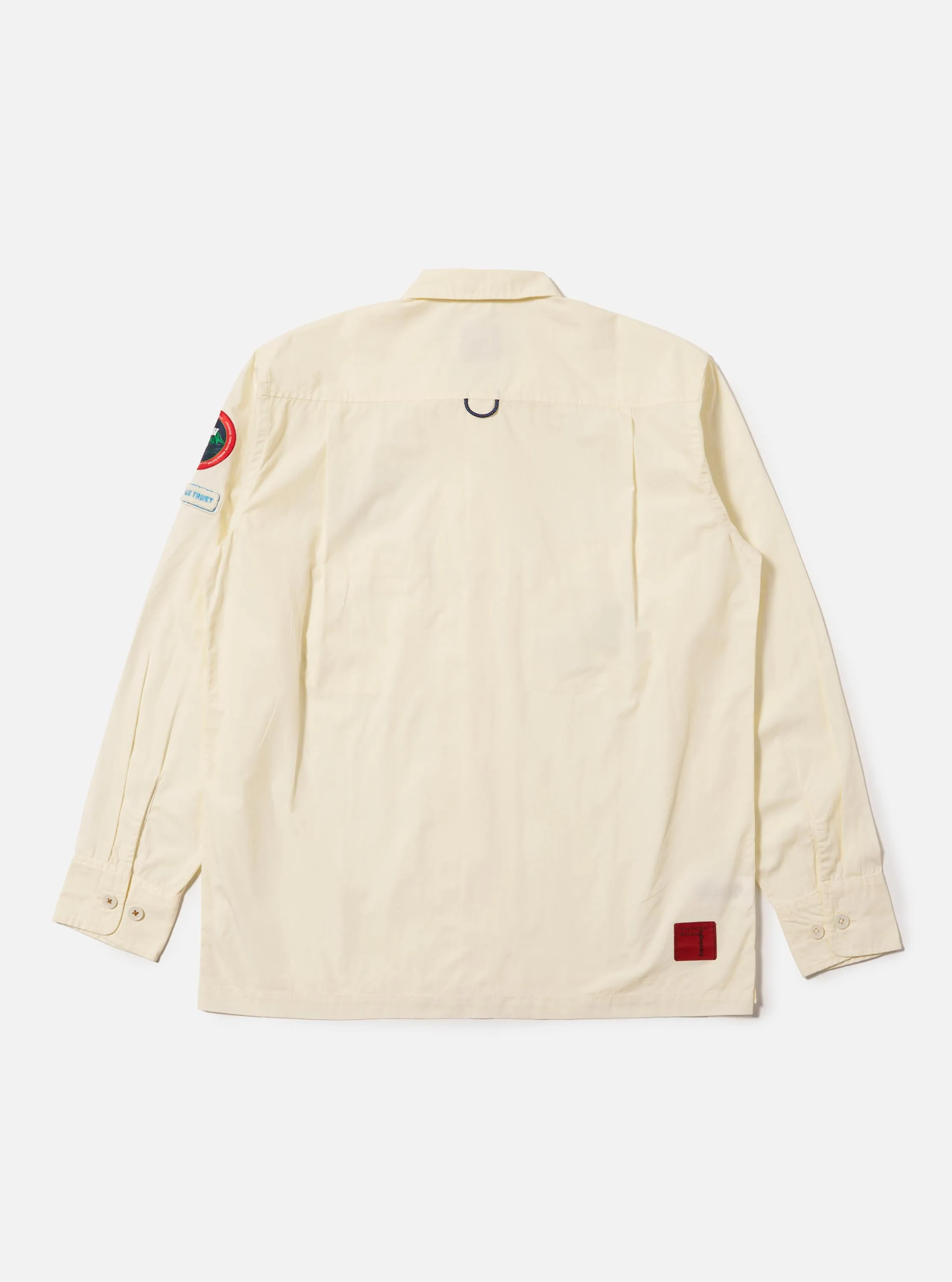 Topologie x Universal Works Ecru Broadcloth Utility Shirt sold by Universal Works product image thumbnail 5