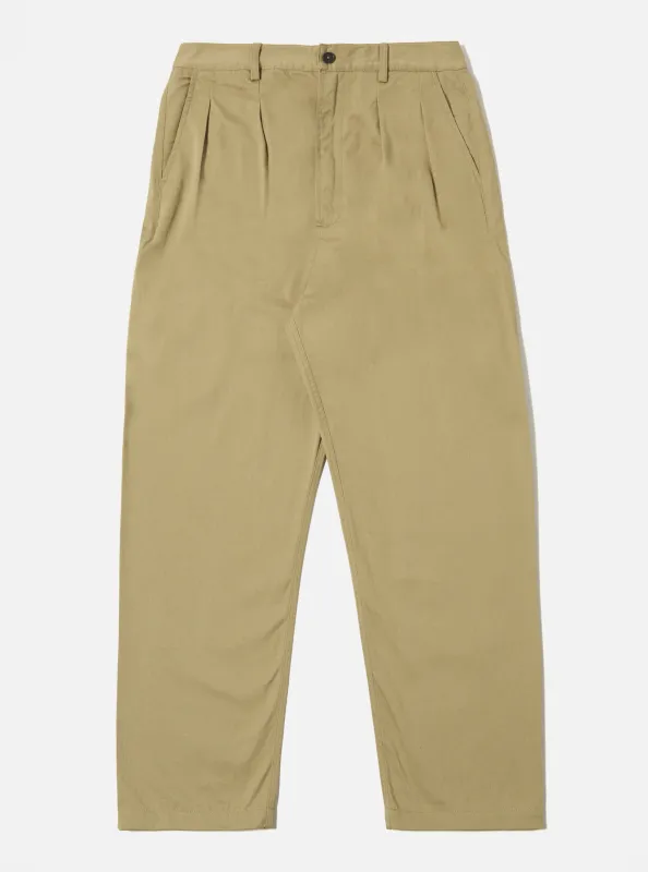Sand Twill Double Pleat Pant sold by Universal Works