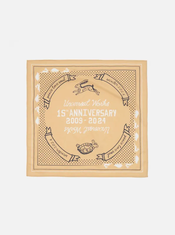 Khaki Cambric Kingsman Neckerchief sold by Universal Works