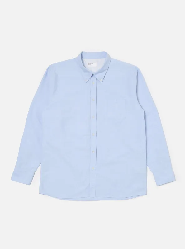 Sky Blue Oxford Daybrook Shirt sold by Universal Works