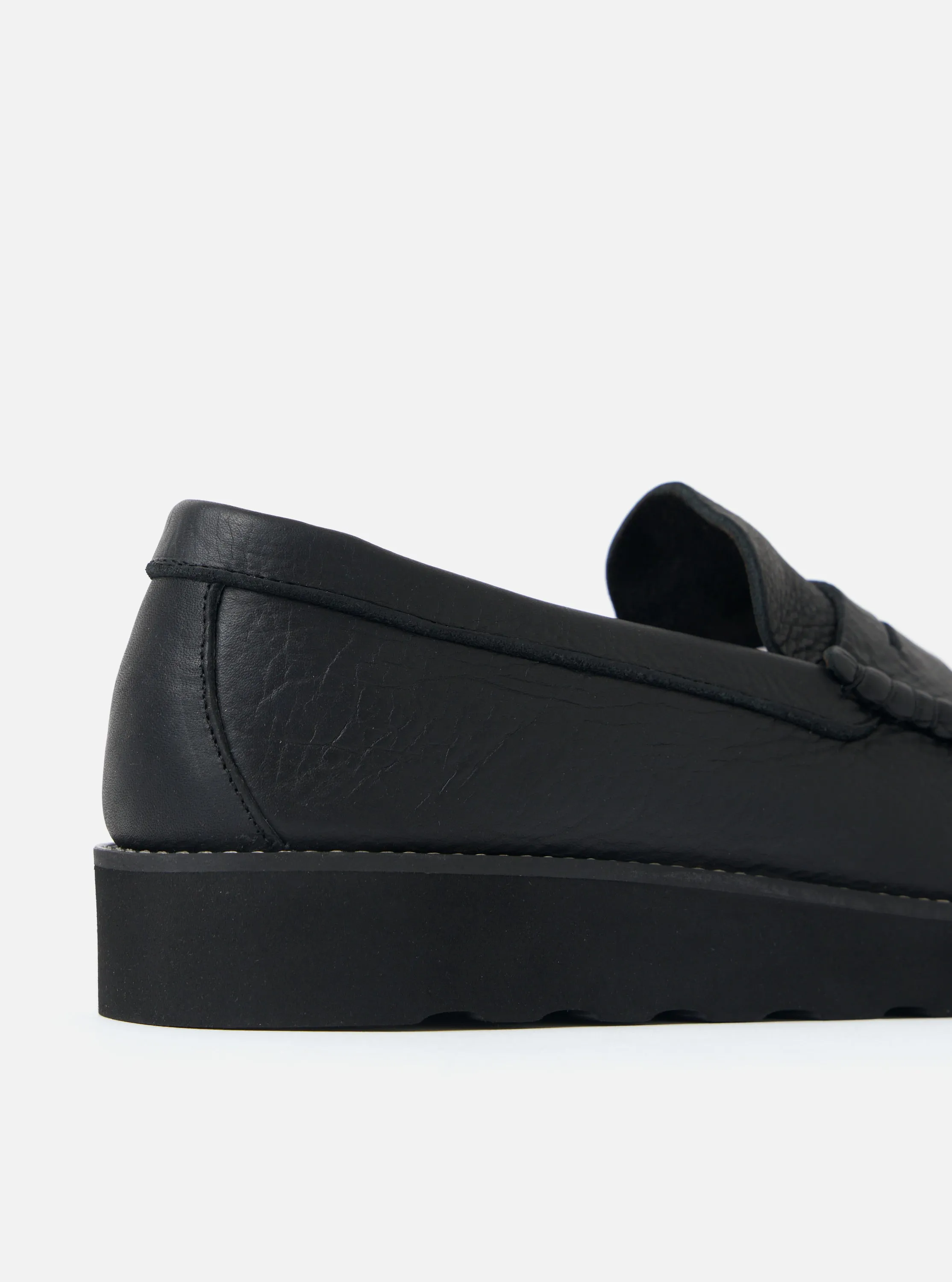 Zardus for Universal Works Black Leather Reggie Loafer sold by Universal Works product image thumbnail 3