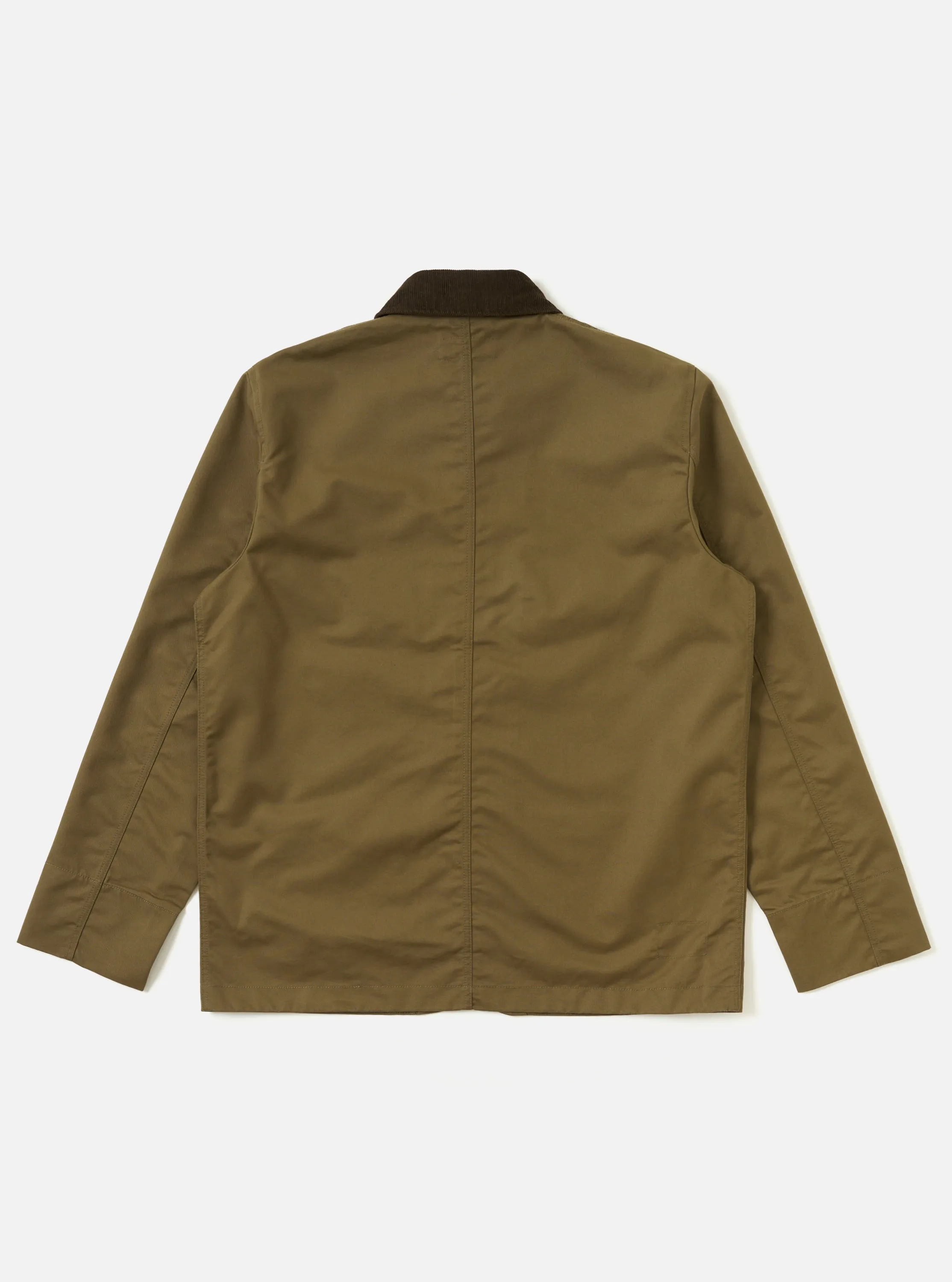 Khaki Brushed Polytech Merchant Jacket sold by Universal Works product image thumbnail 5