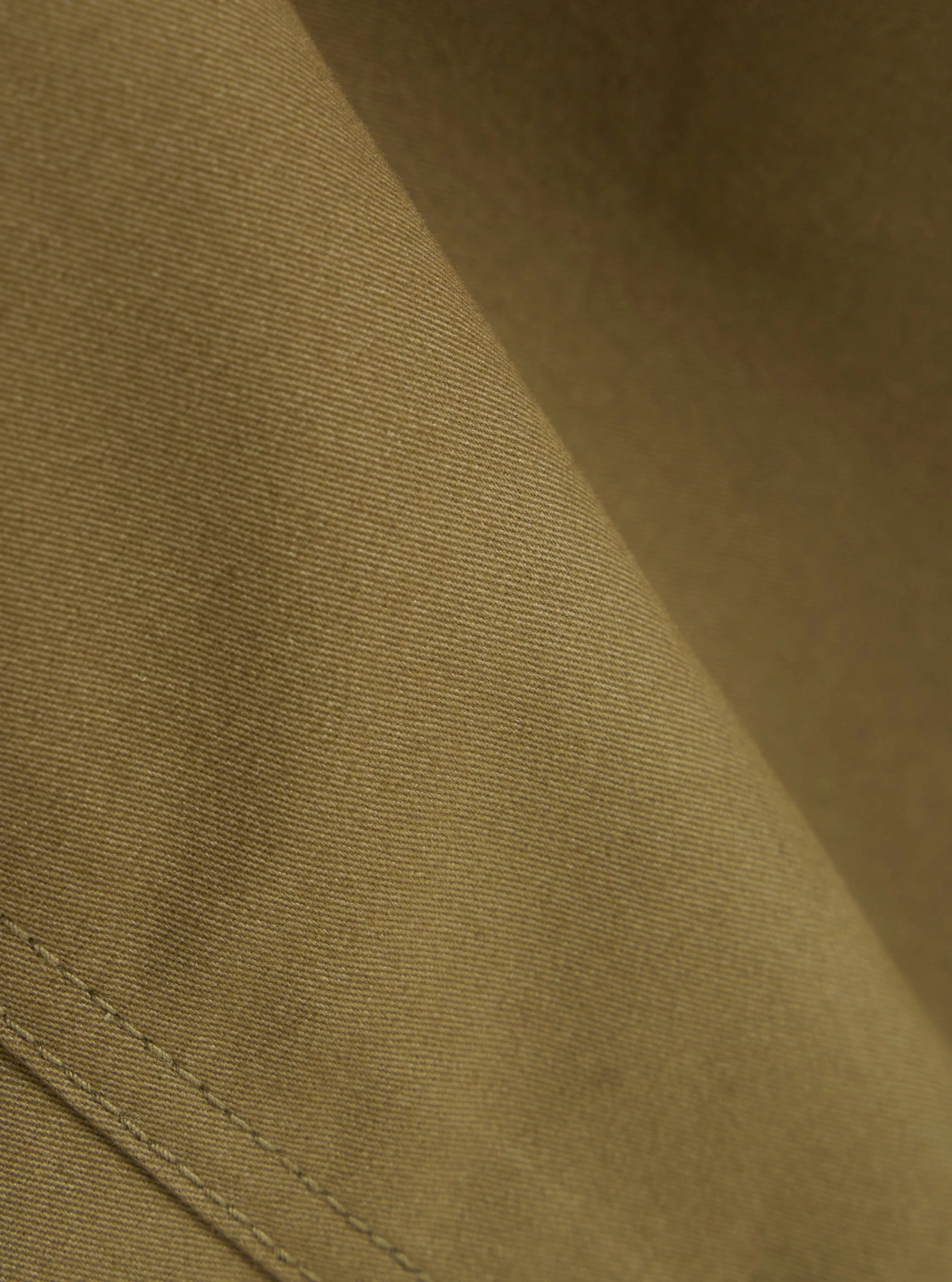 Khaki Brushed Polytech Merchant Jacket sold by Universal Works product image thumbnail 4