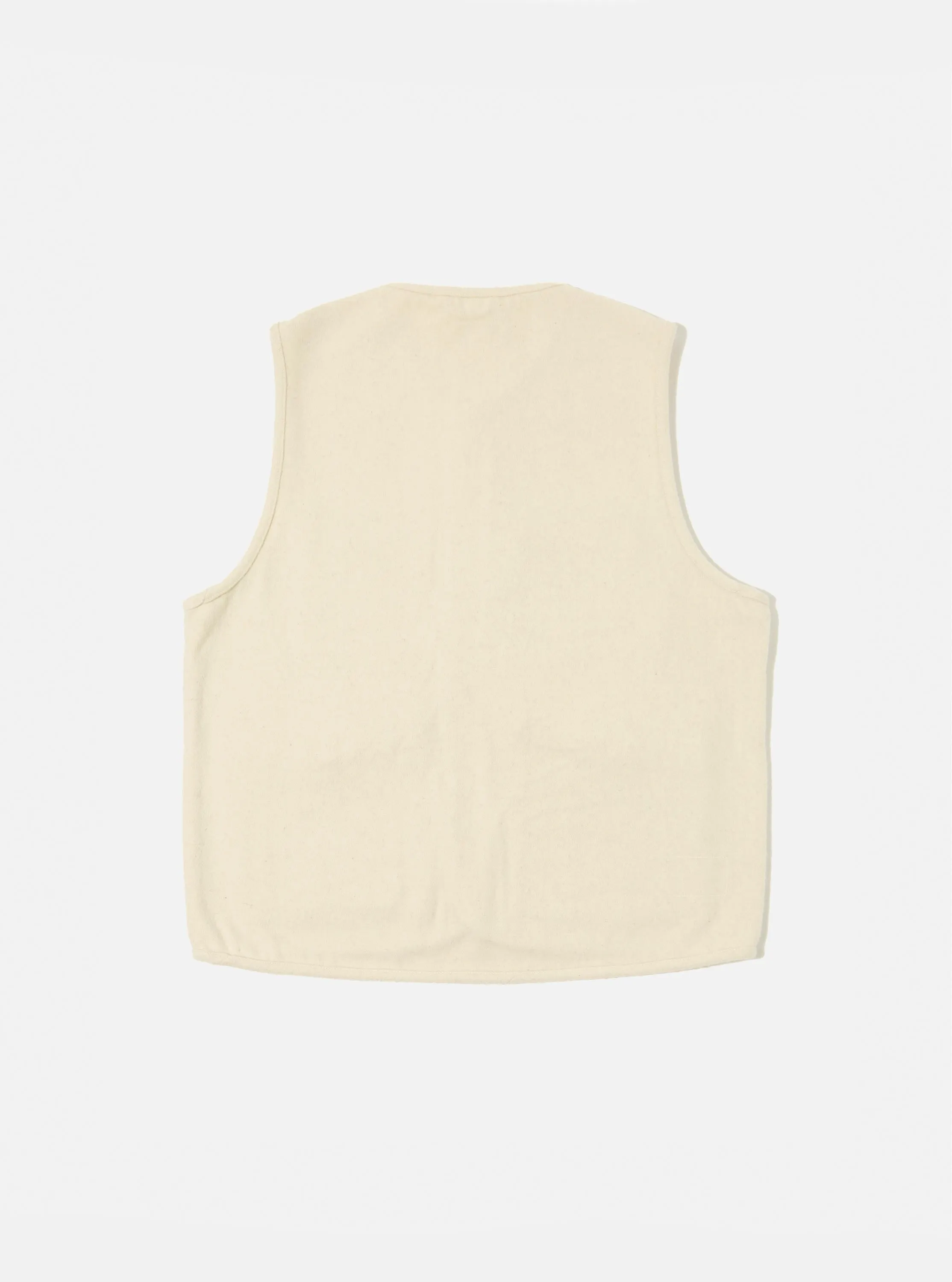 Ecru Marl Mowbray 4 Pocket Gilet sold by Universal Works product image thumbnail 4