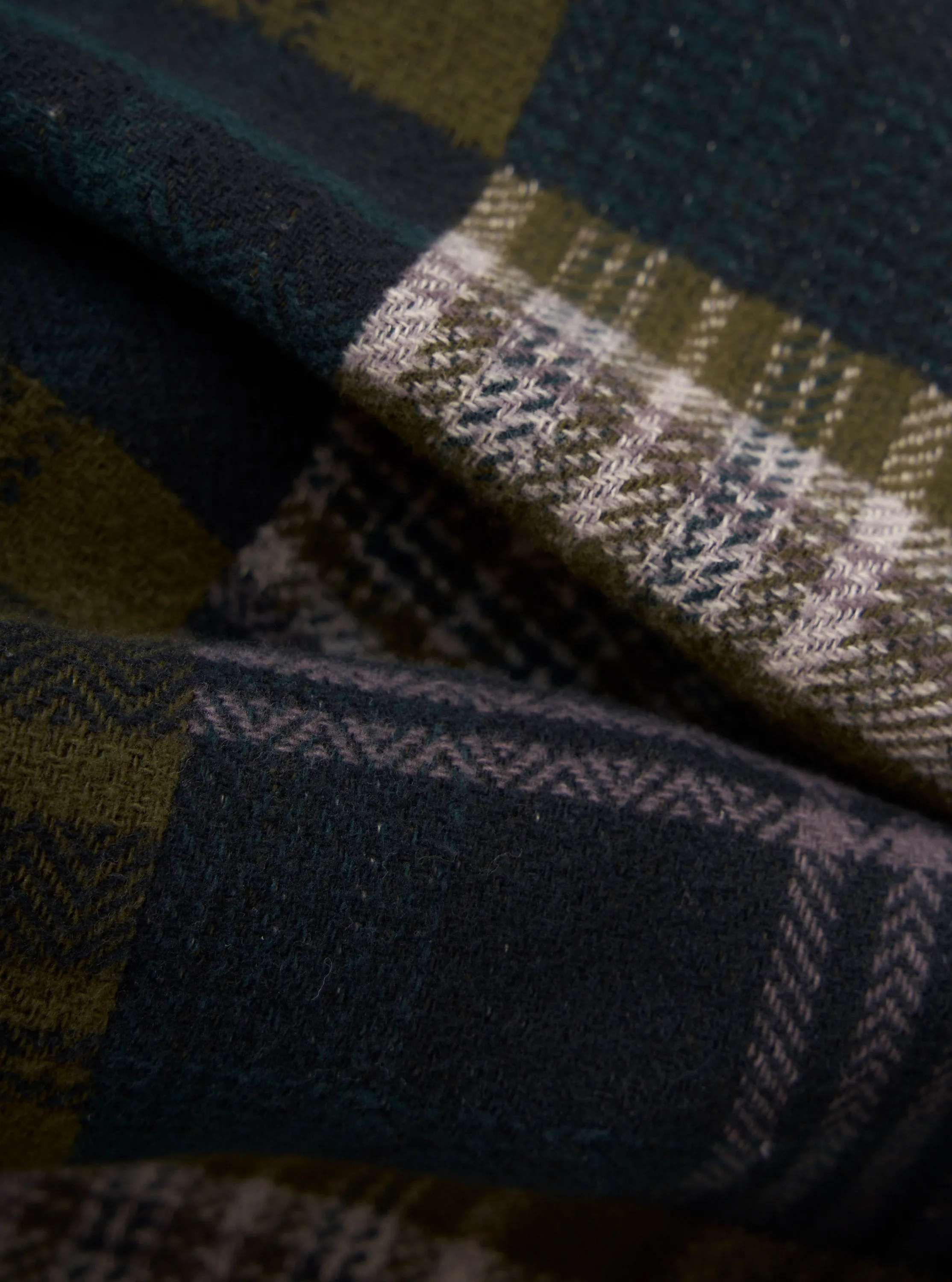 Green Japanese Patchwork Kyoto Work Jacket sold by Universal Works product image thumbnail 4