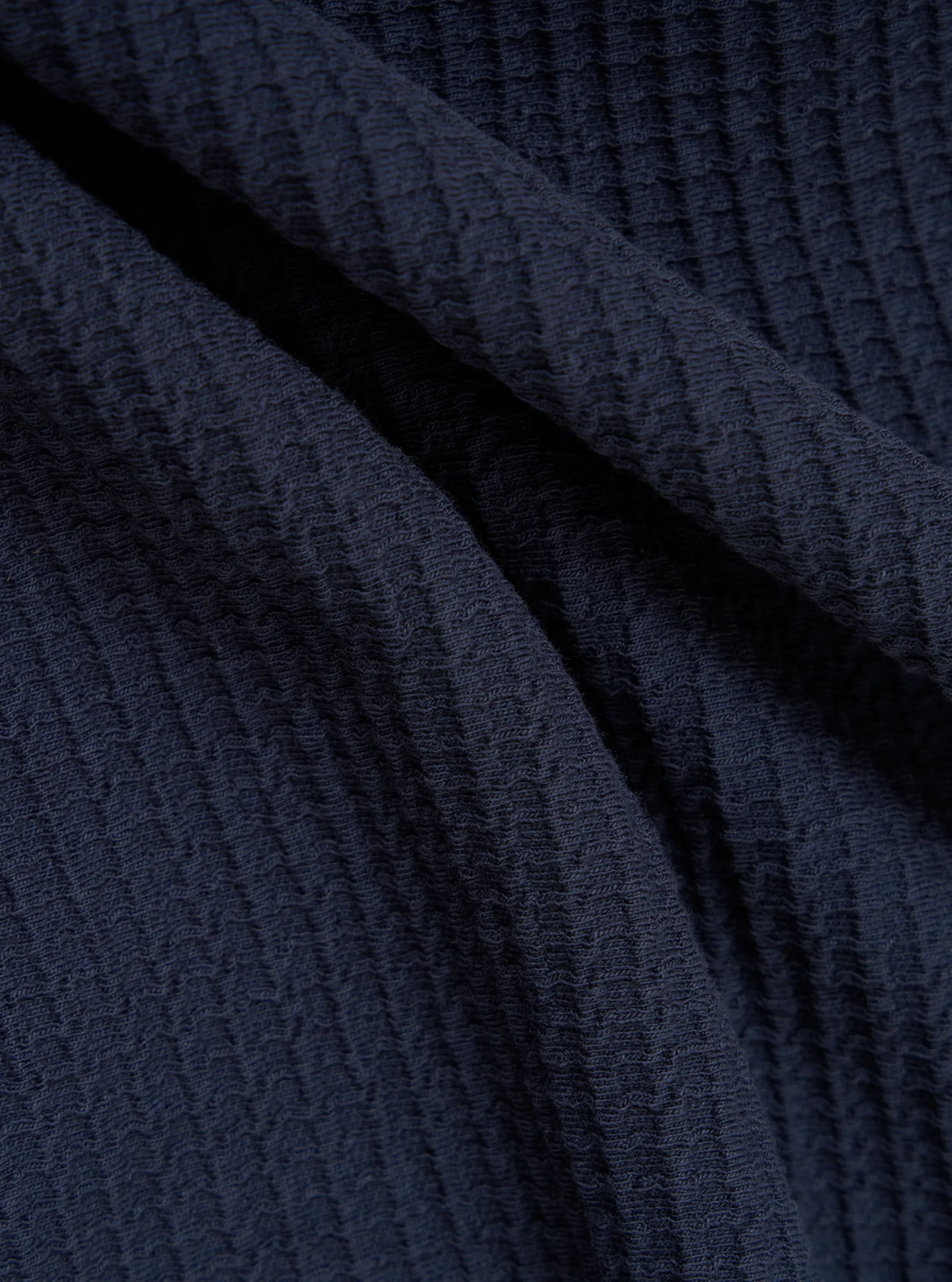 Navy Fantasy Interlock Mr K Crew Sweatshirt sold by Universal Works product image thumbnail 4