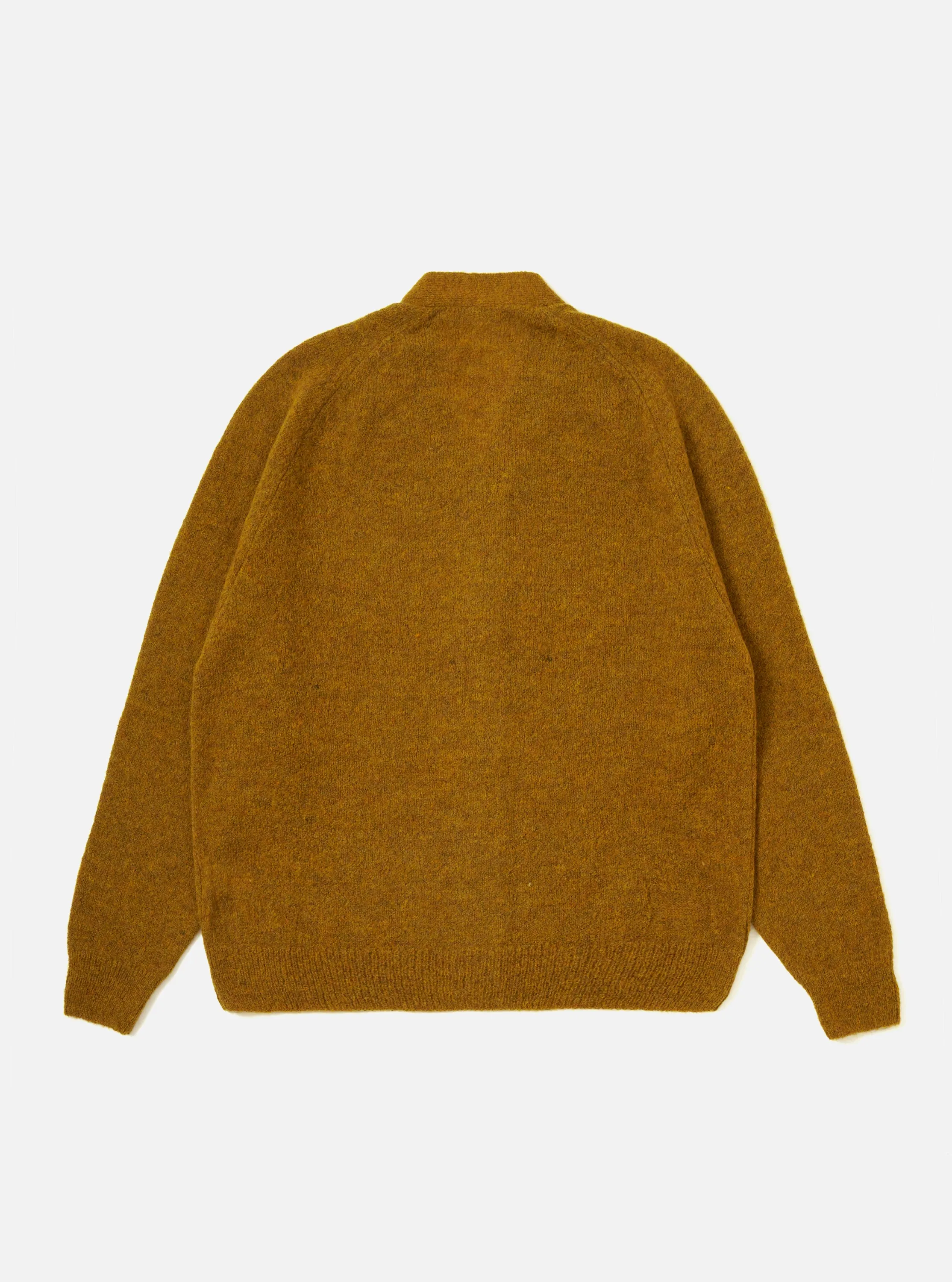 Gold Alpaca Knit David Cardigan sold by Universal Works product image thumbnail 5