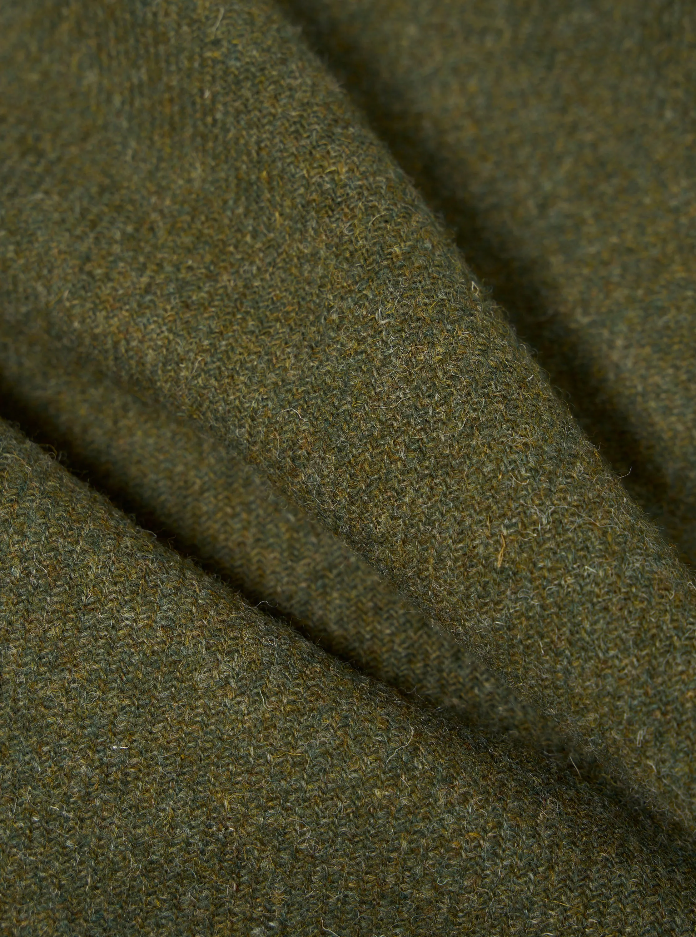 Green Harris Tweed Plaid Bakers Jacket sold by Universal Works product image thumbnail 5