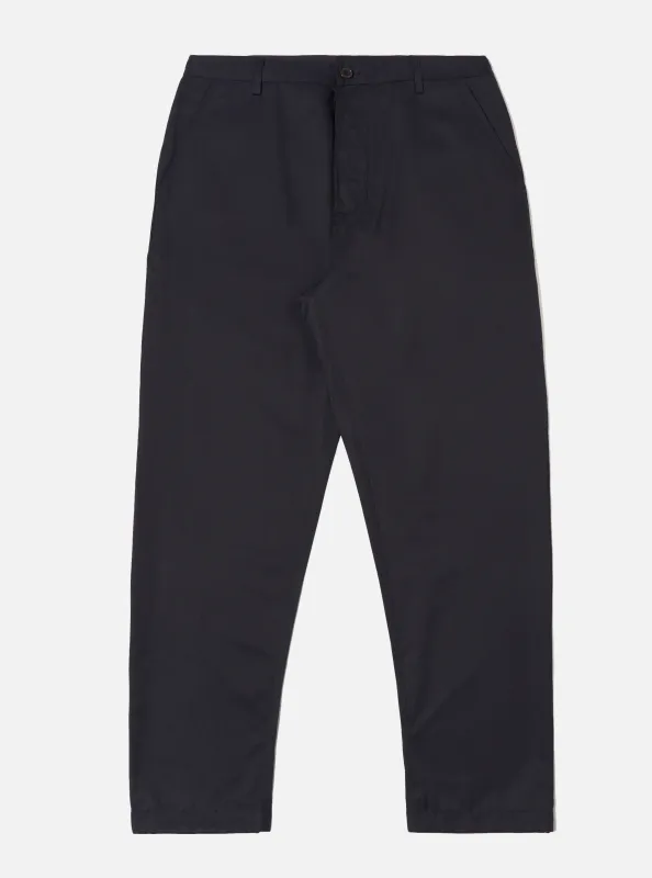 Navy Travel Suiting Military Chino sold by Universal Works