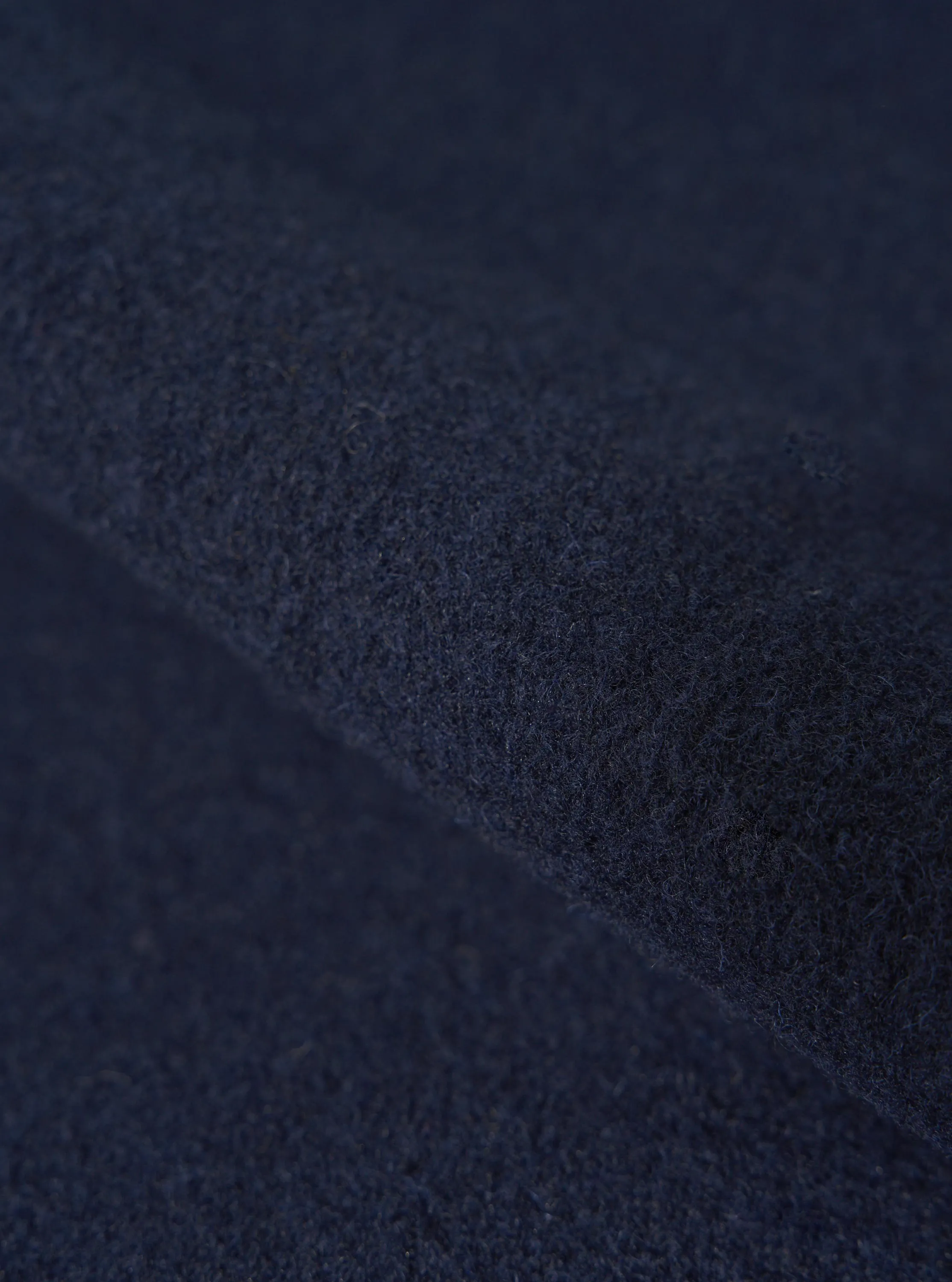 Navy Techno Melton Plain Zip Liner Jacket sold by Universal Works product image thumbnail 4