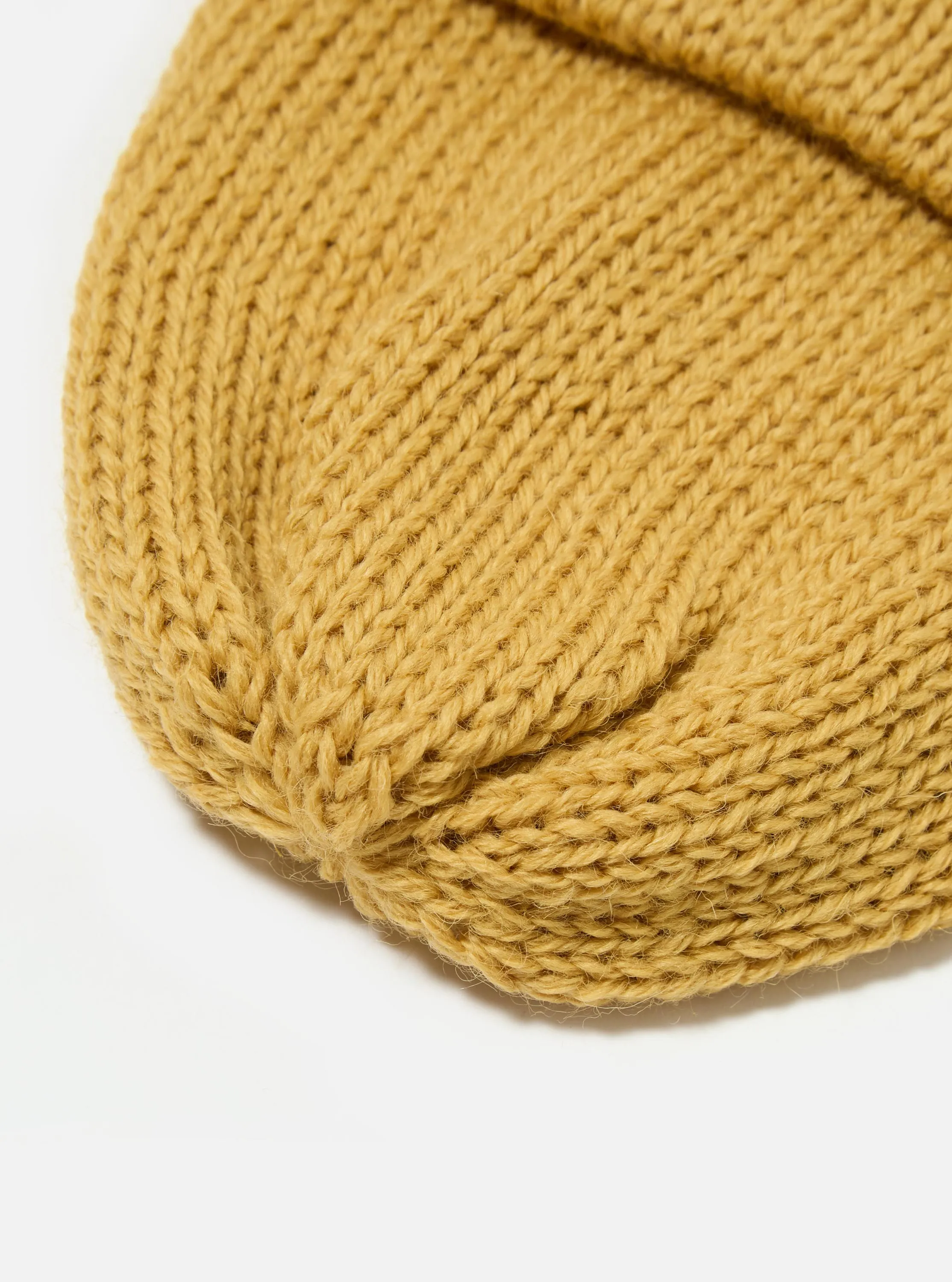 Yellow British Wool Short Watch Cap sold by Universal Works product image thumbnail 4