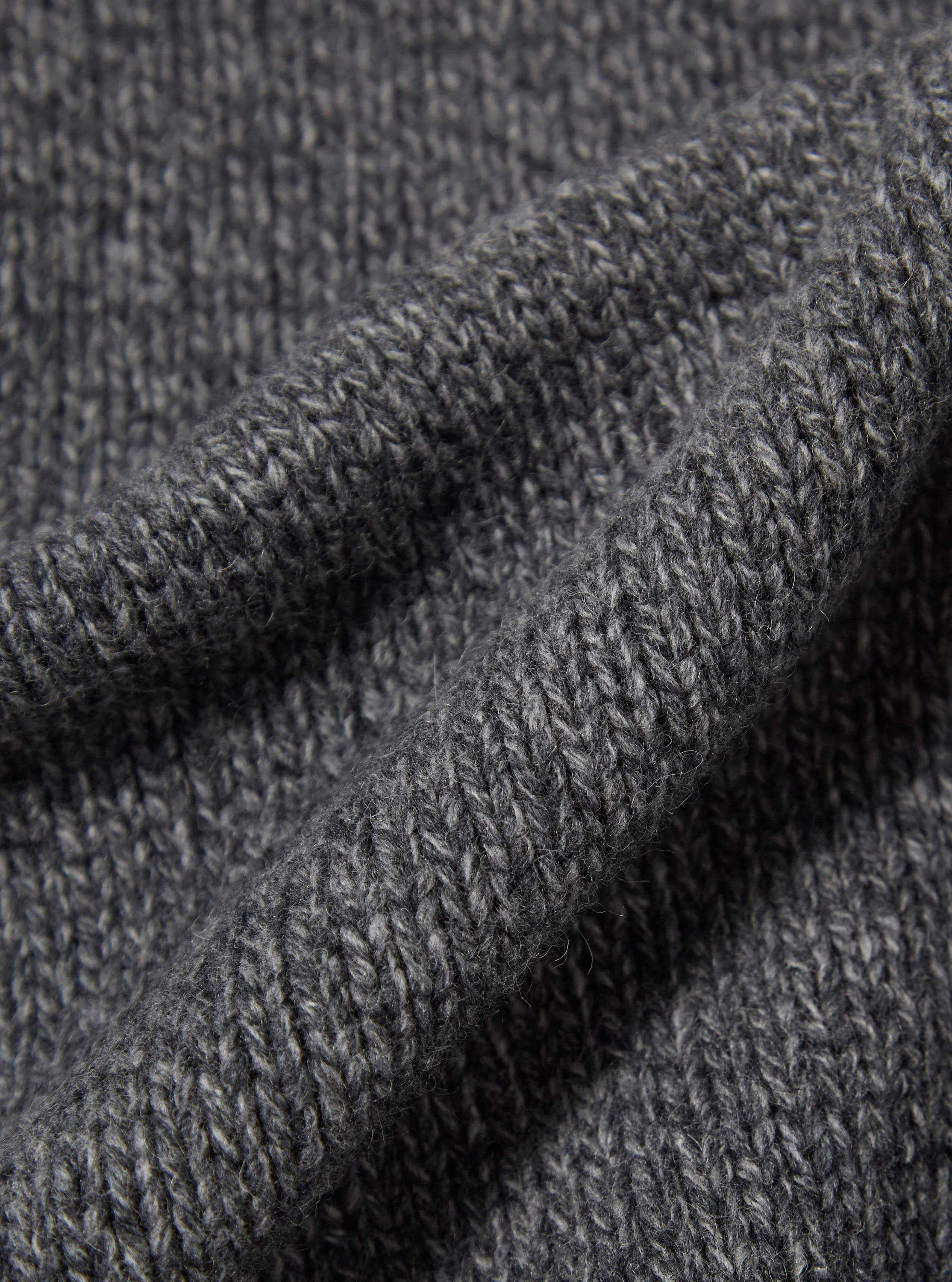 Grey Recycled Shetland Langdale Cardigan sold by Universal Works product image thumbnail 4