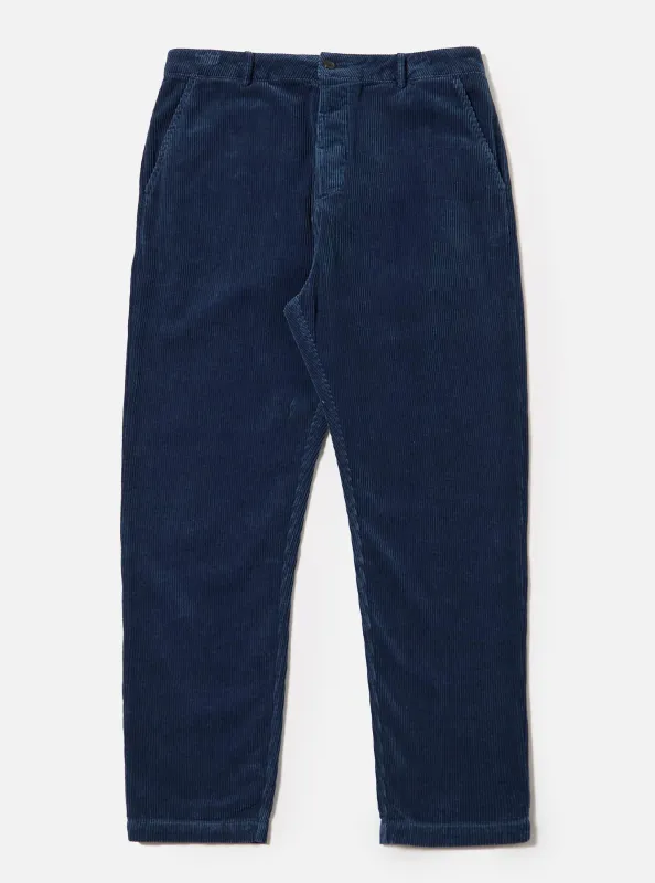 Indigo Recycled Cord Military Chino sold by Universal Works