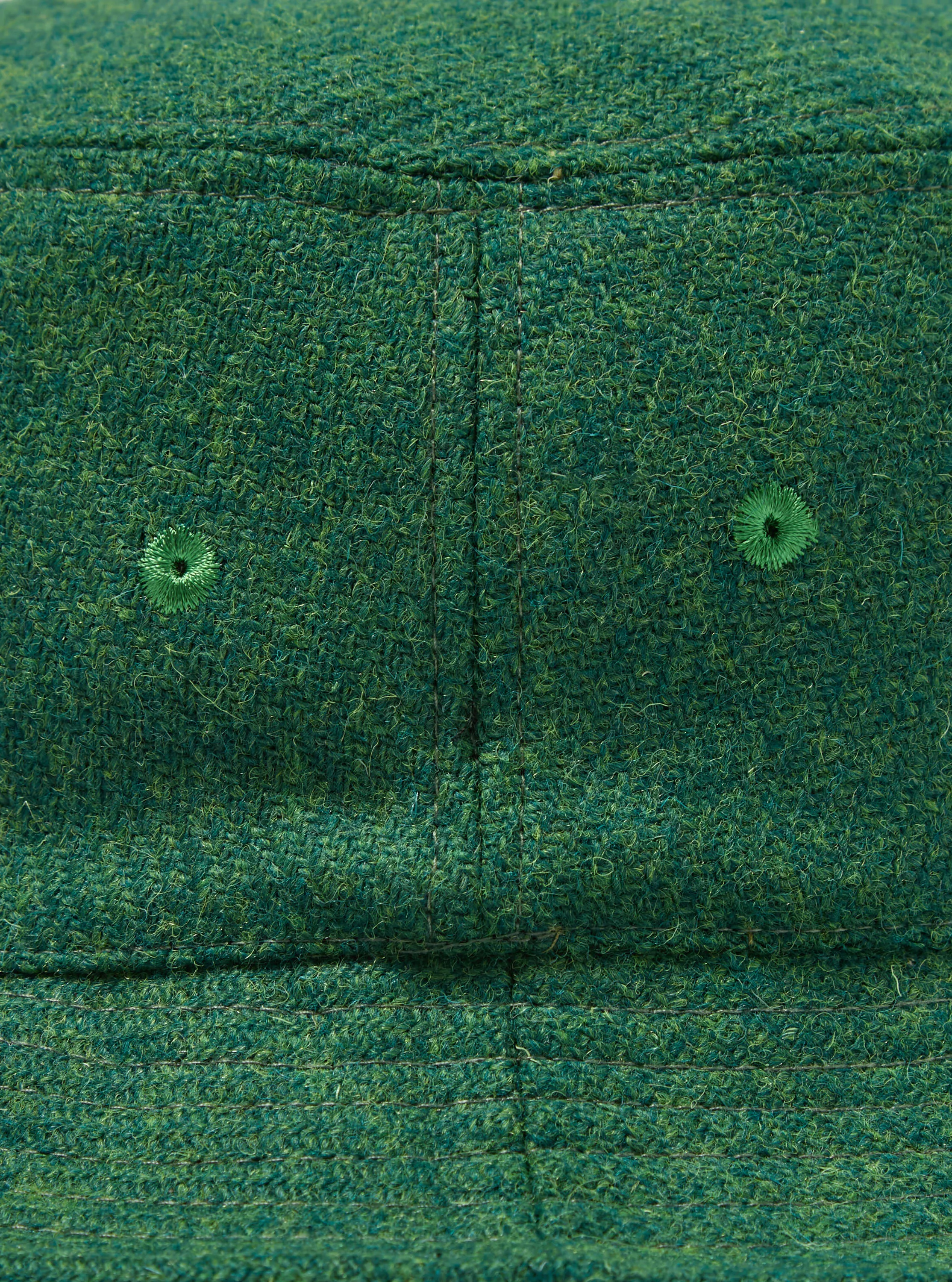 Green Harris Tweed Lewis Hat sold by Universal Works product image thumbnail 4