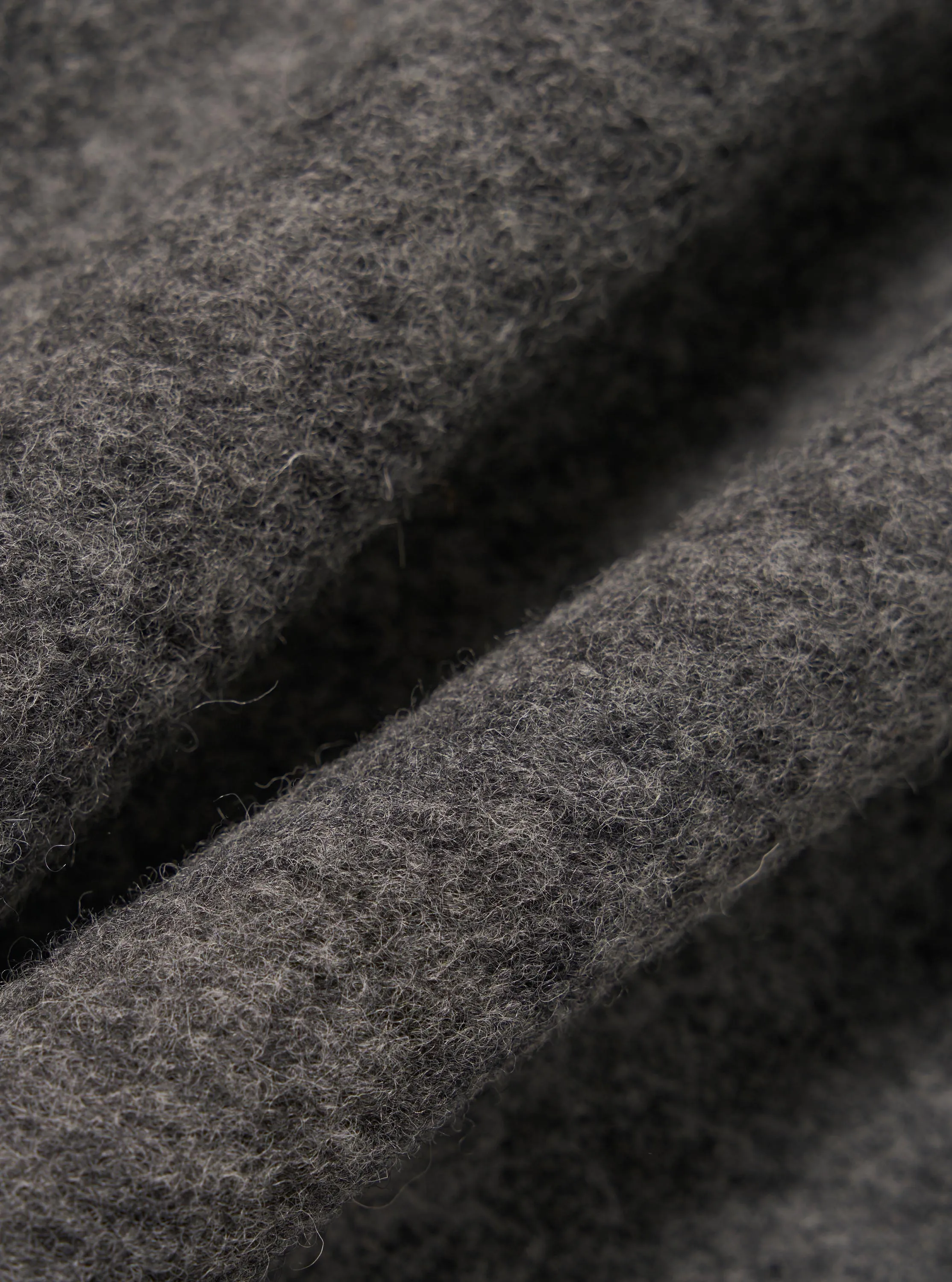 Grey Marl Wool Fleece Field Jacket sold by Universal Works product image thumbnail 4