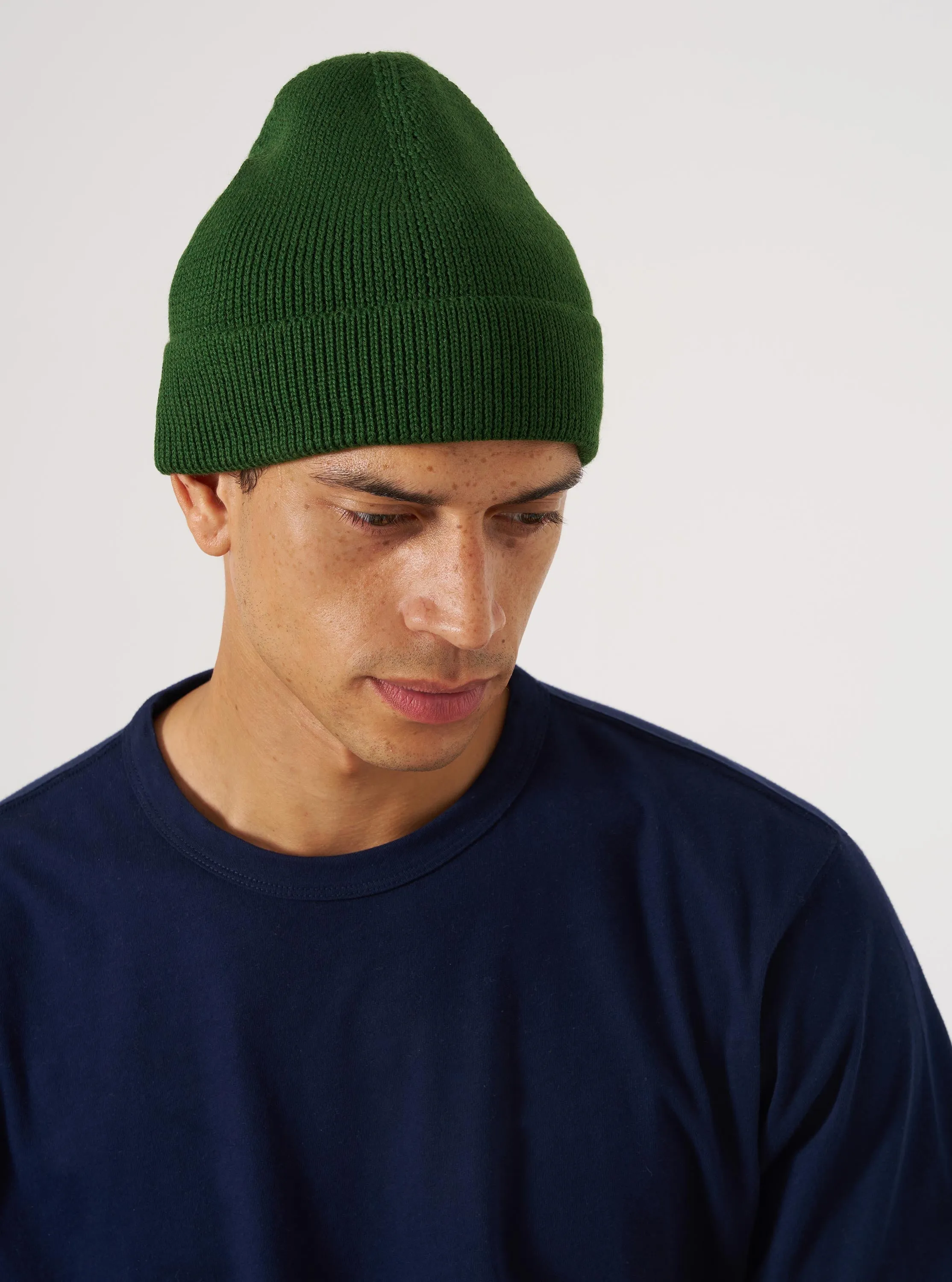 Green Merino Knit Watch Cap sold by Universal Works product image thumbnail 2