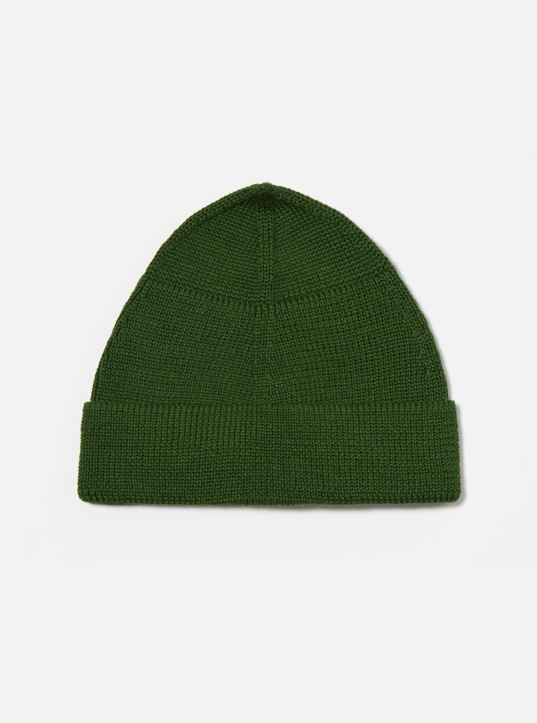Green Merino Knit Watch Cap sold by Universal Works