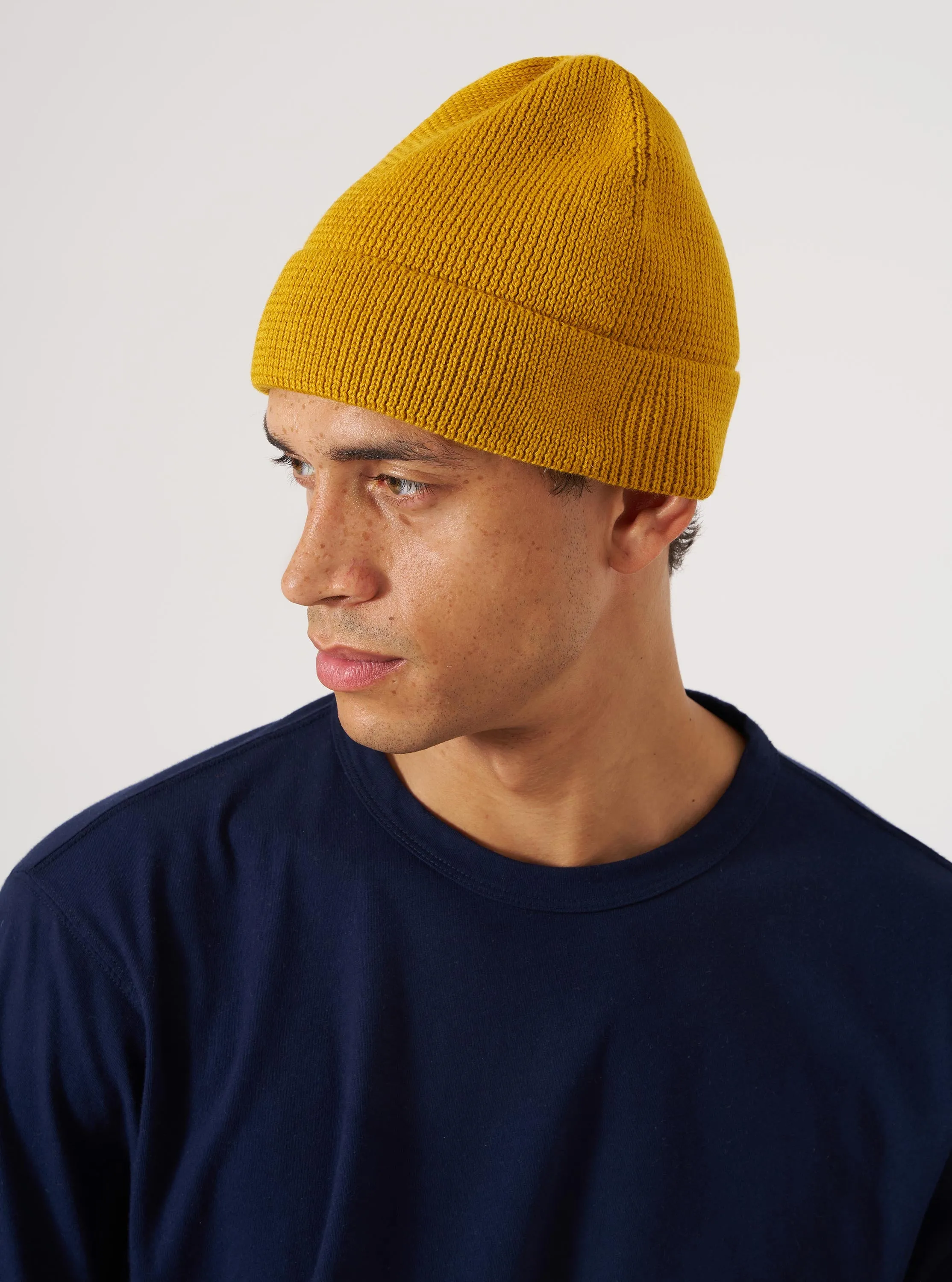 Gold Merino Knit Watch Cap sold by Universal Works product image thumbnail 2