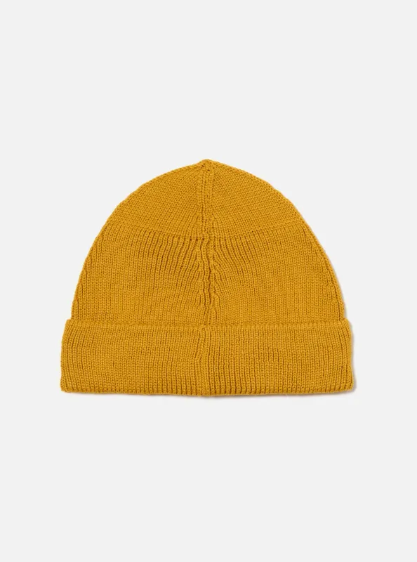 Gold Merino Knit Watch Cap sold by Universal Works