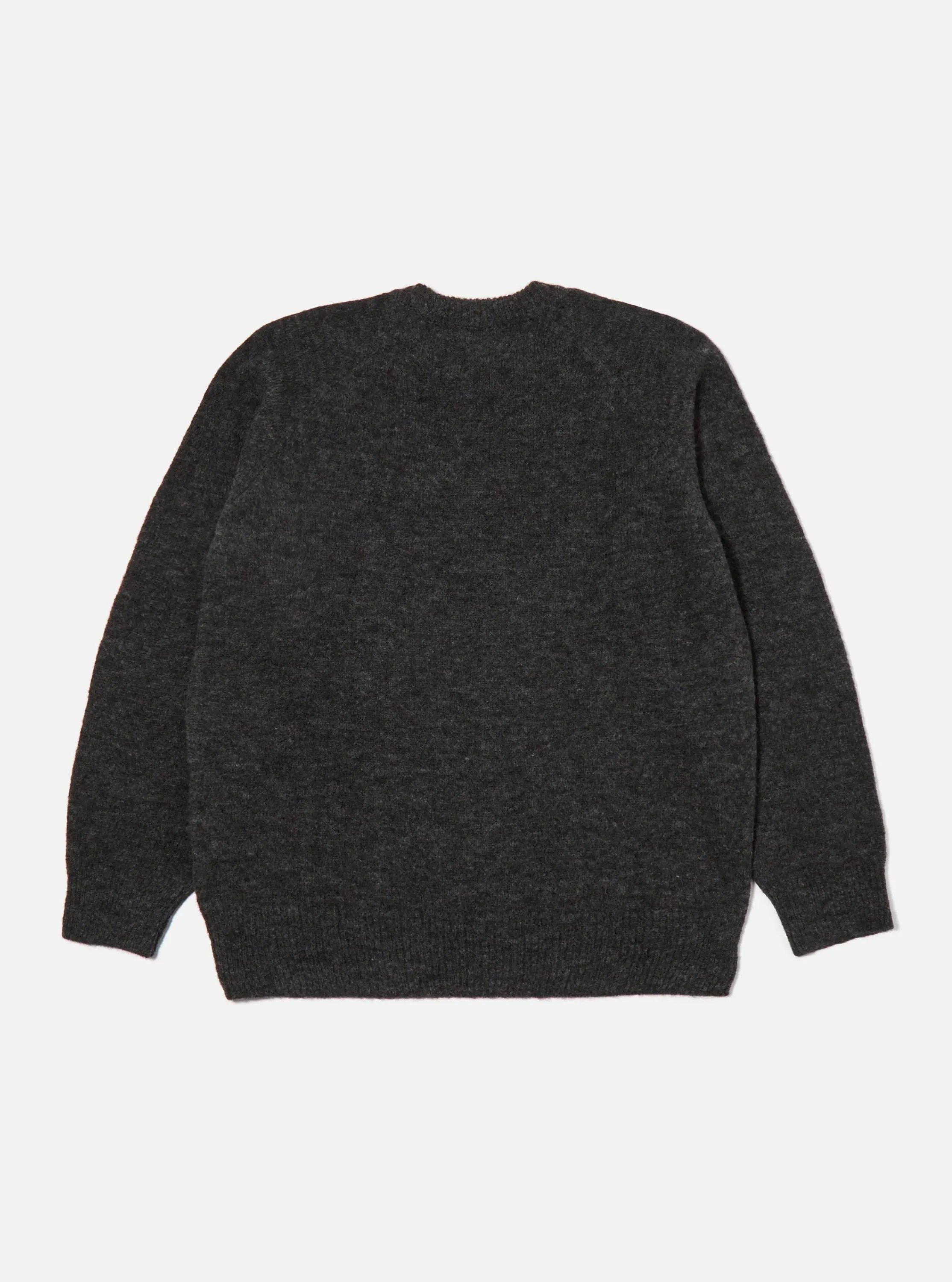 Charcoal Alpaca Knit Lyon Crew sold by Universal Works product image thumbnail 5