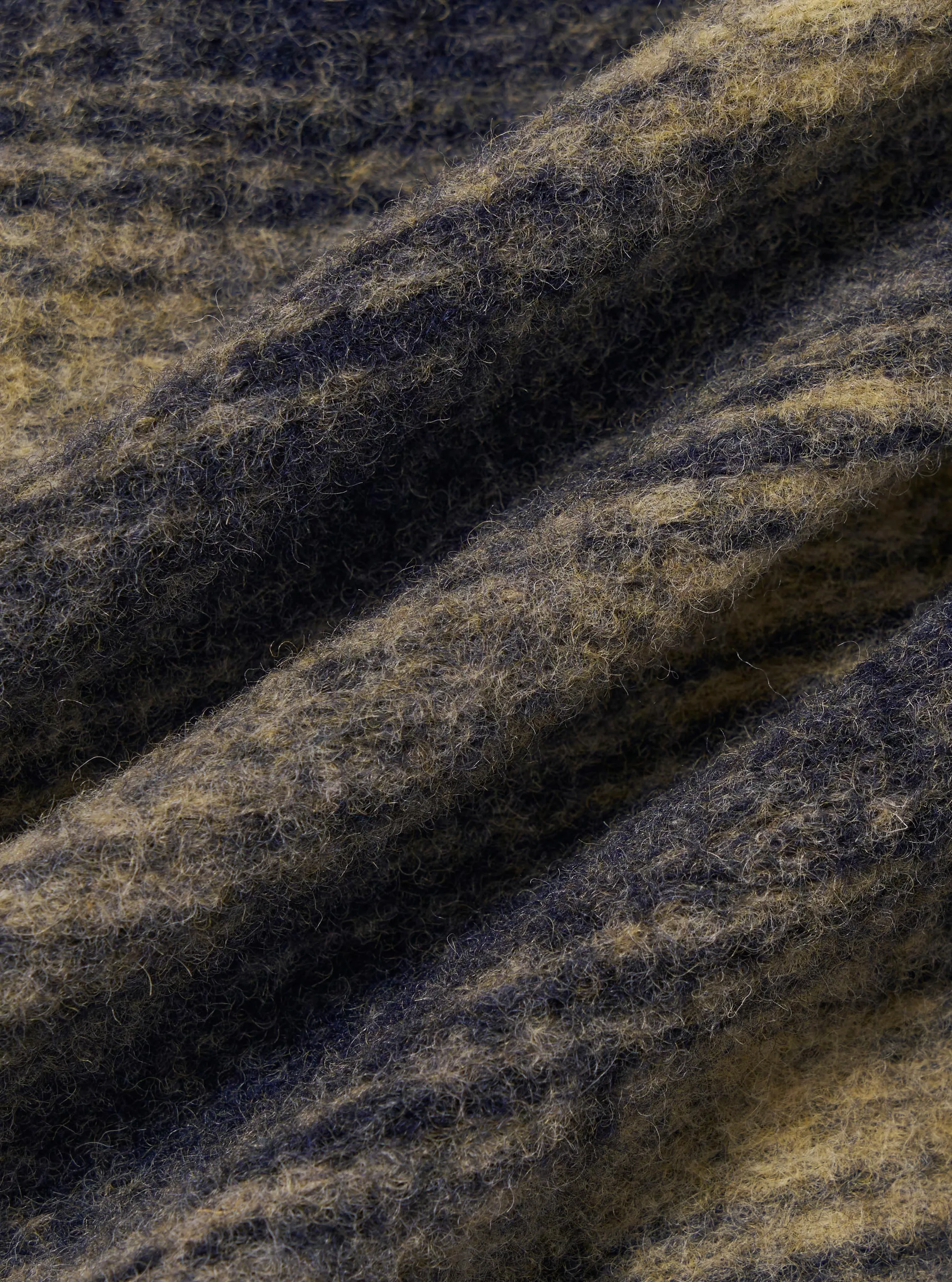 Navy Uist Fleece Cardigan sold by Universal Works product image thumbnail 4