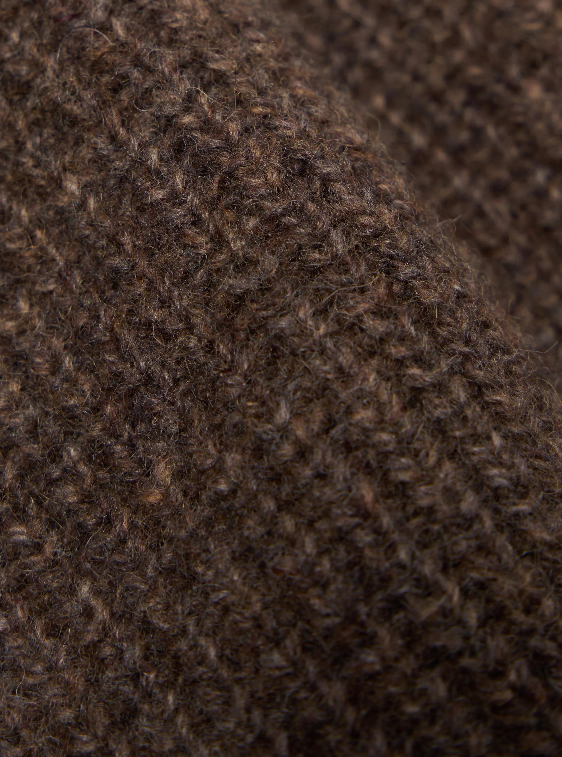 Brown Eco Wool Zip Cardigan sold by Universal Works product image thumbnail 4