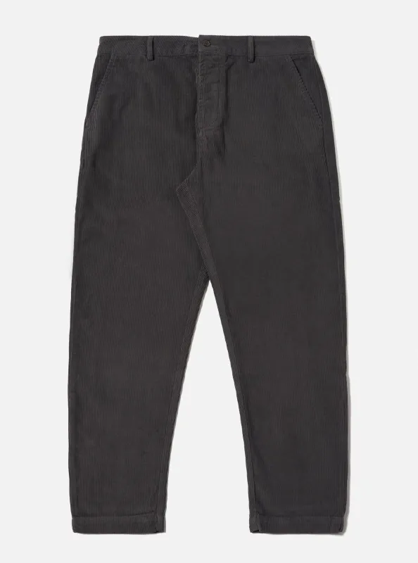 Charcoal Cord Military Chino sold by Universal Works