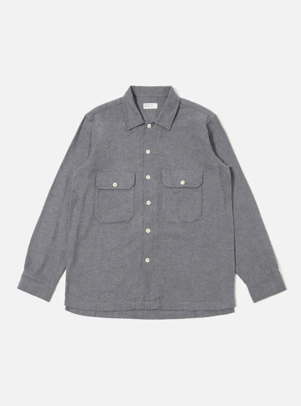 Blue Alaska Cotton Utility Shirt sold by Universal Works