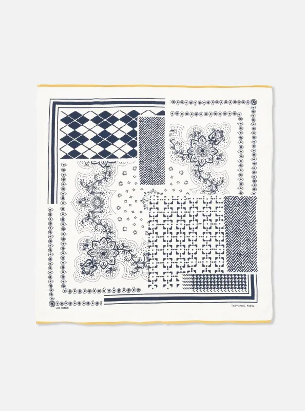 Ecru Single Jersey Neckerchief sold by Universal Works