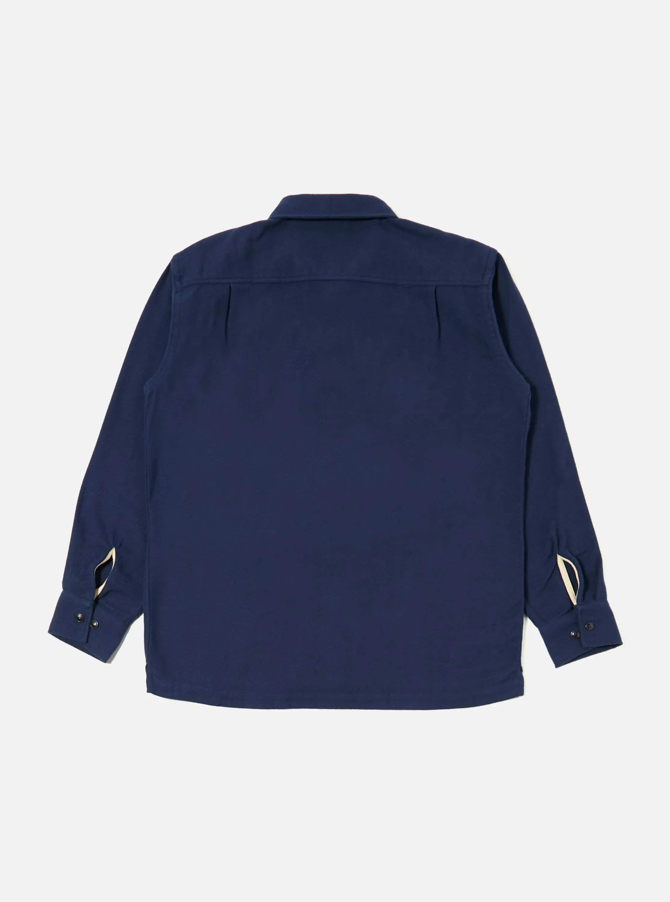 Navy Alaska Cotton Utility Shirt sold by Universal Works product image thumbnail 4