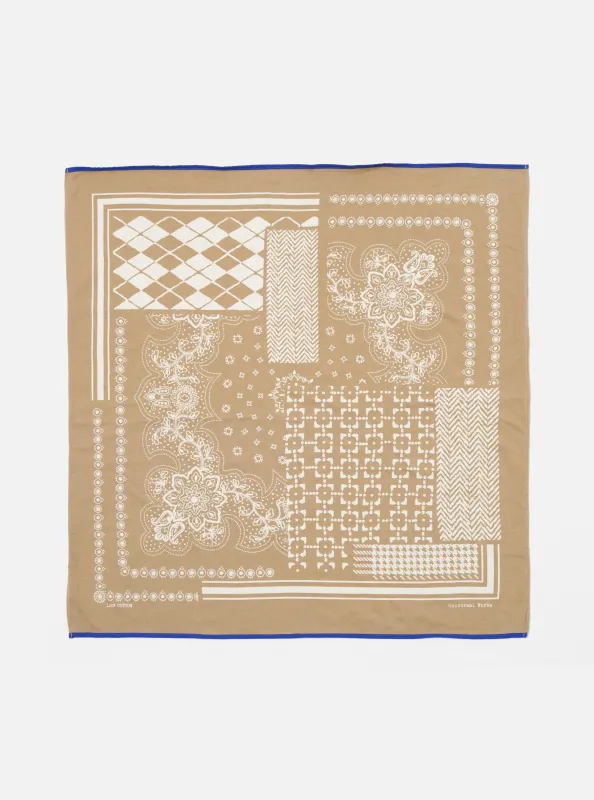 Sand Single Jersey Neckerchief sold by Universal Works