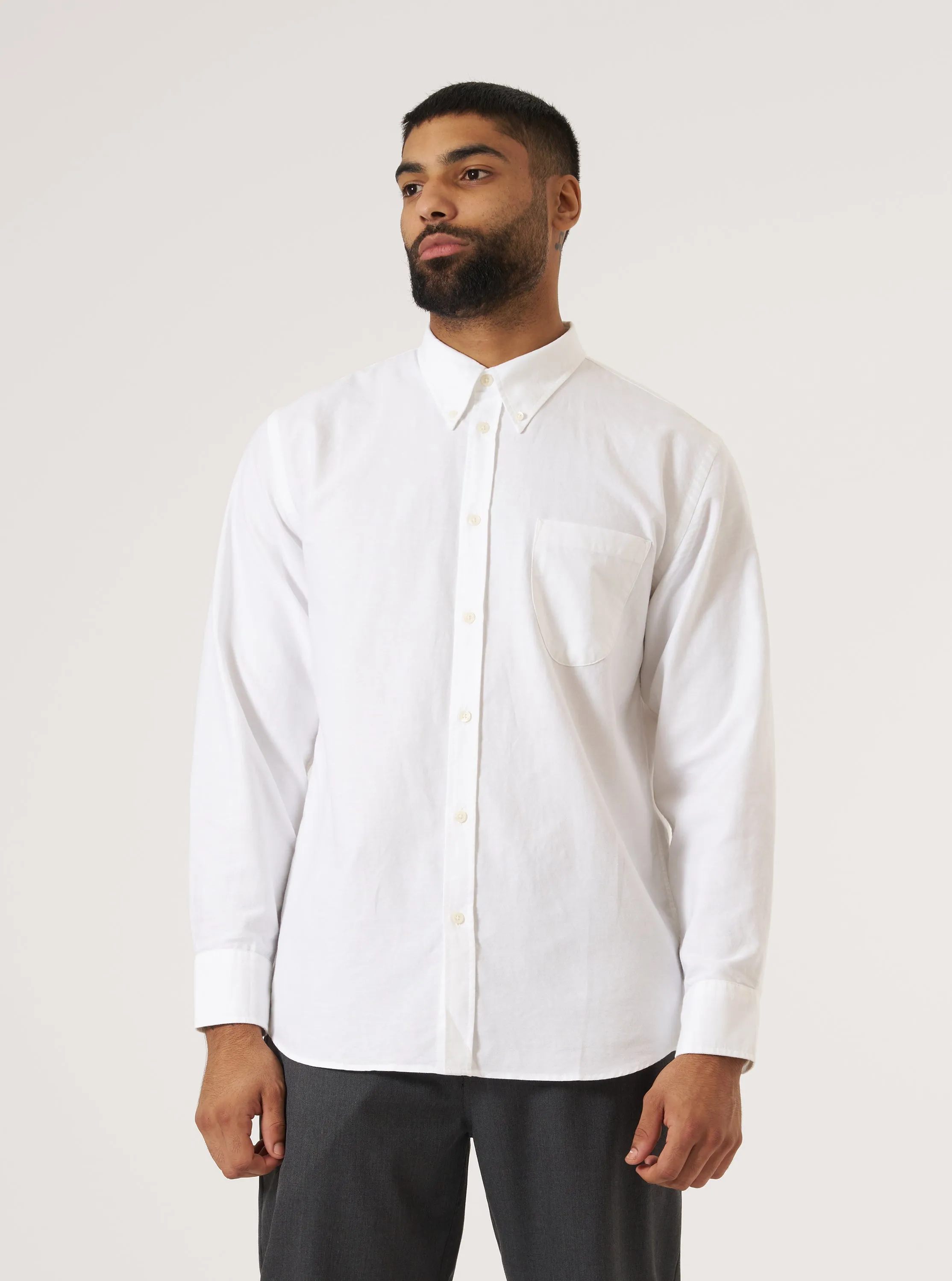 White Oxford Daybrook Shirt sold by Universal Works product image thumbnail 2